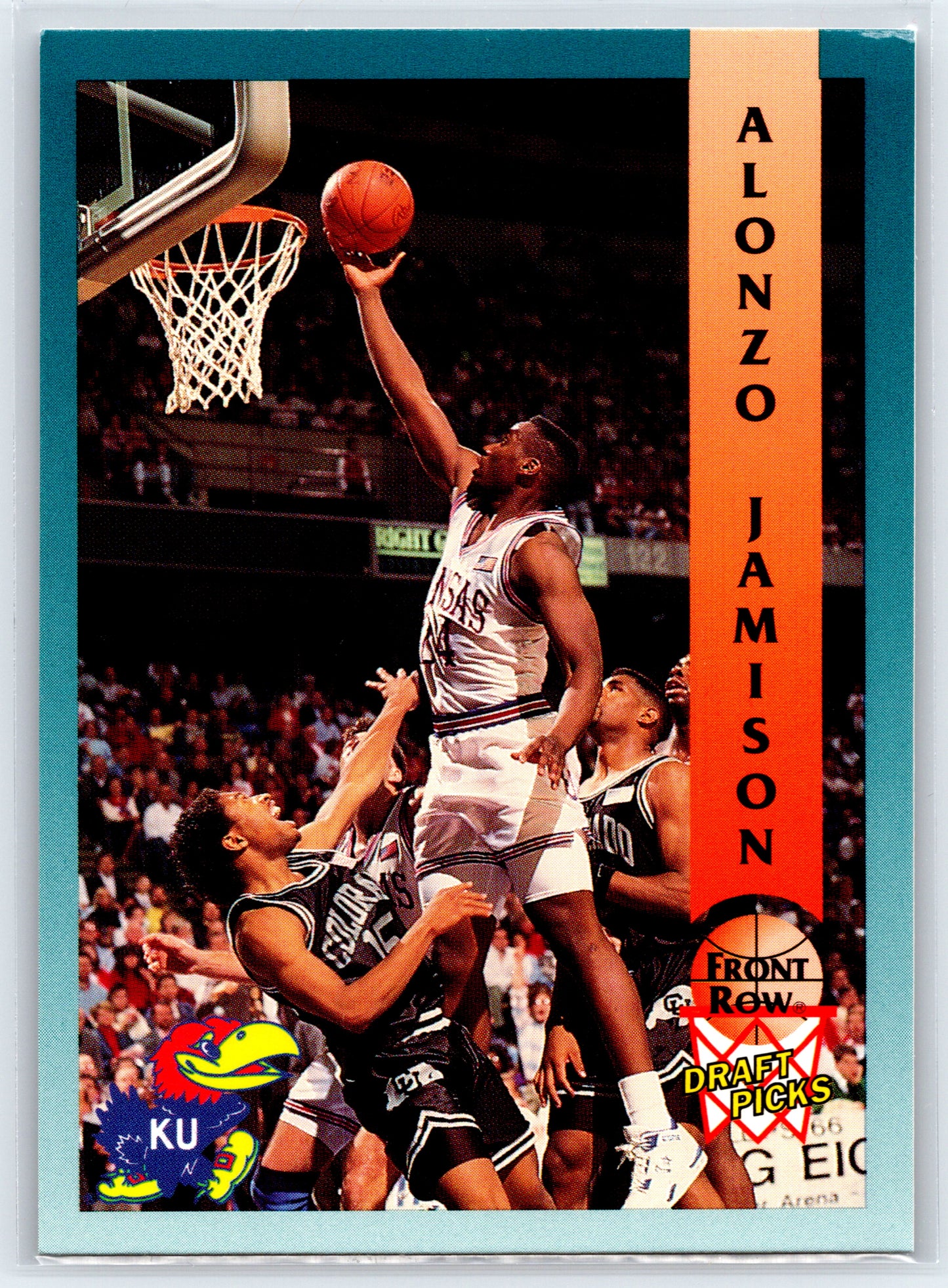 1992 Front Row Draft Picks #32 Alonzo Jamison