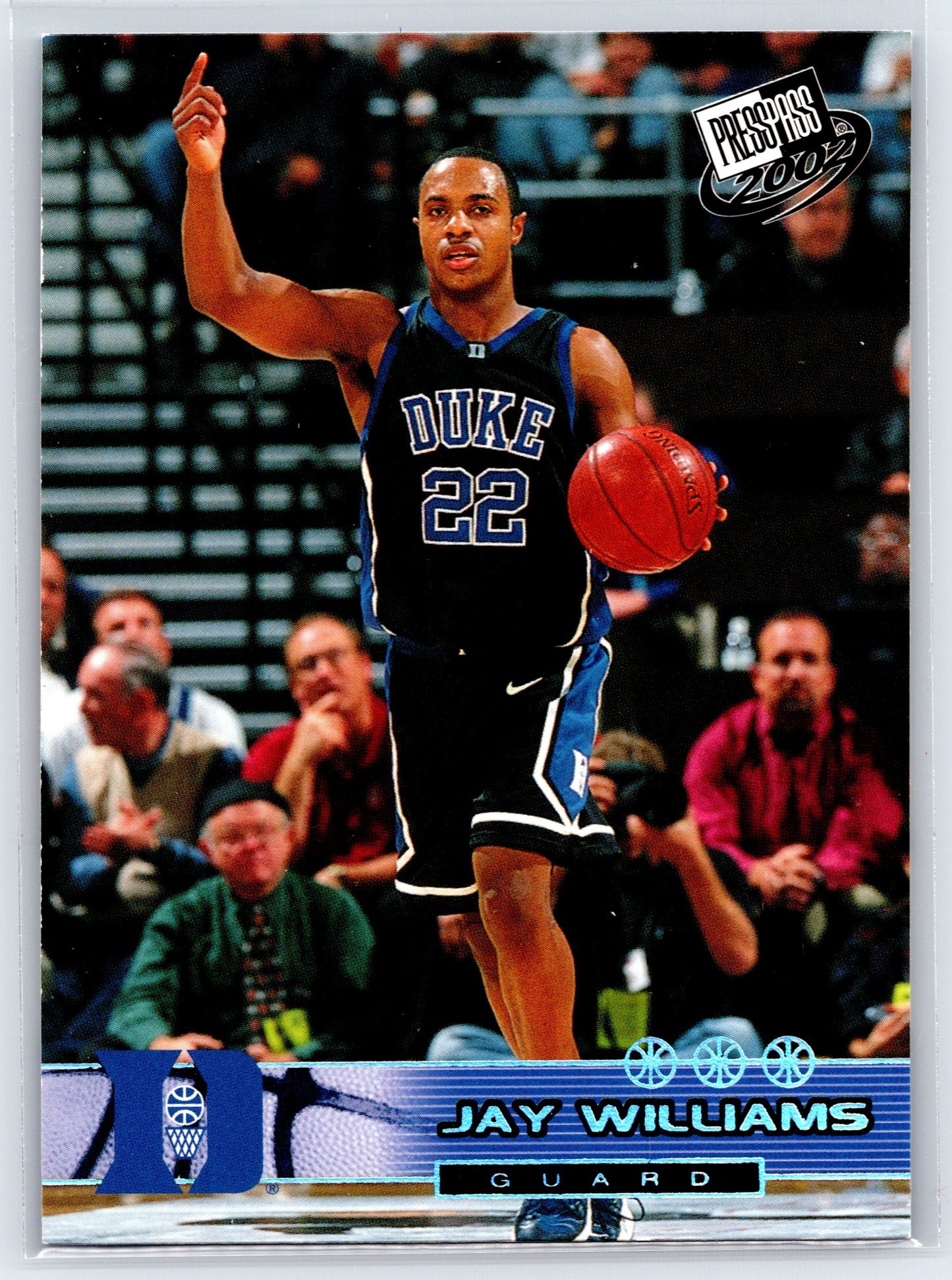 2002 Press Pass #31 Jay Williams
