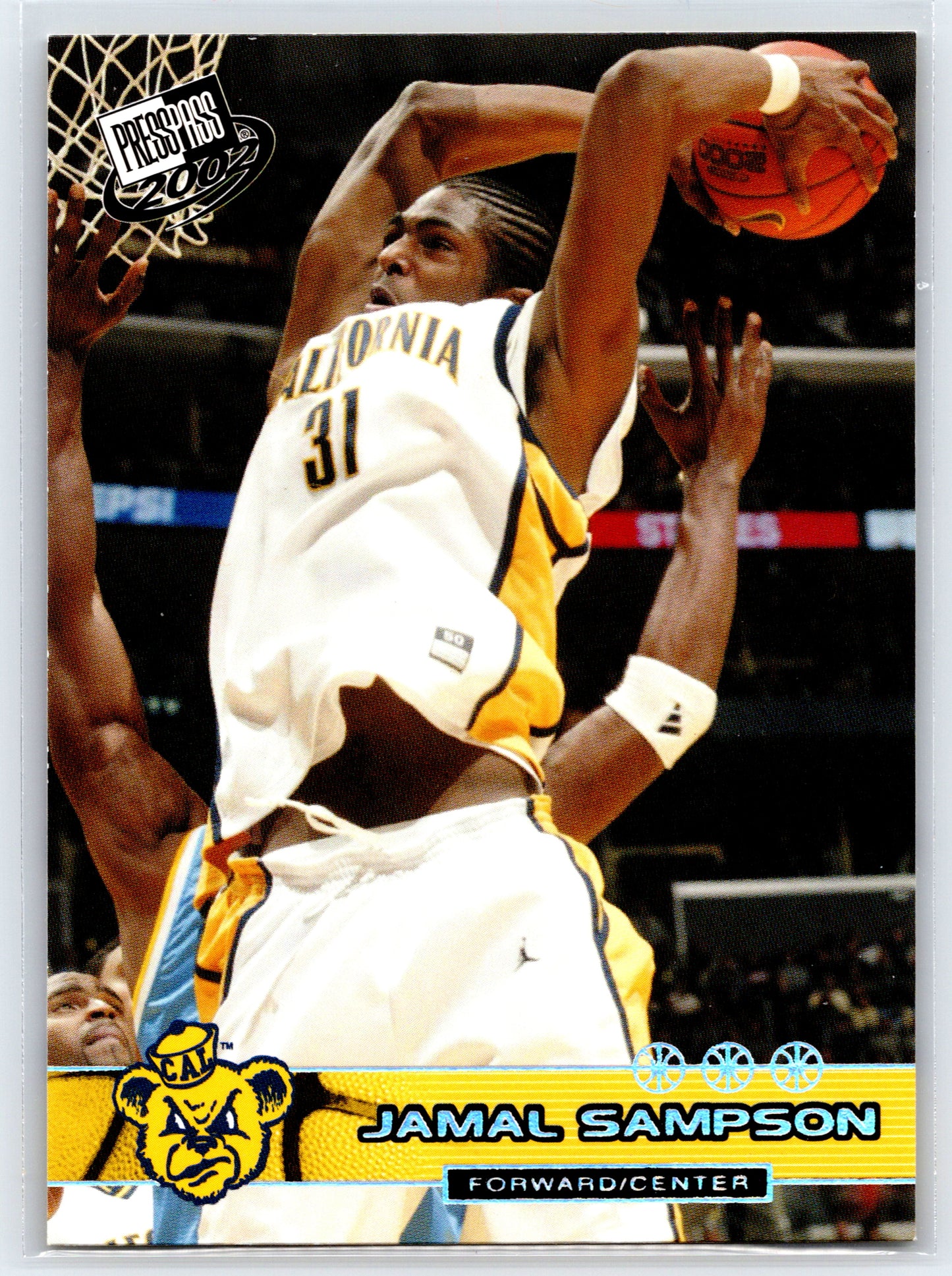 2002 Press Pass #T23 Jamal Sampson