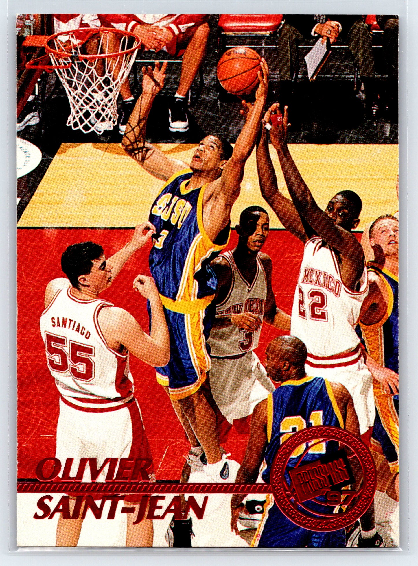 1997 Press Pass #5 Olivier Saint-Jean