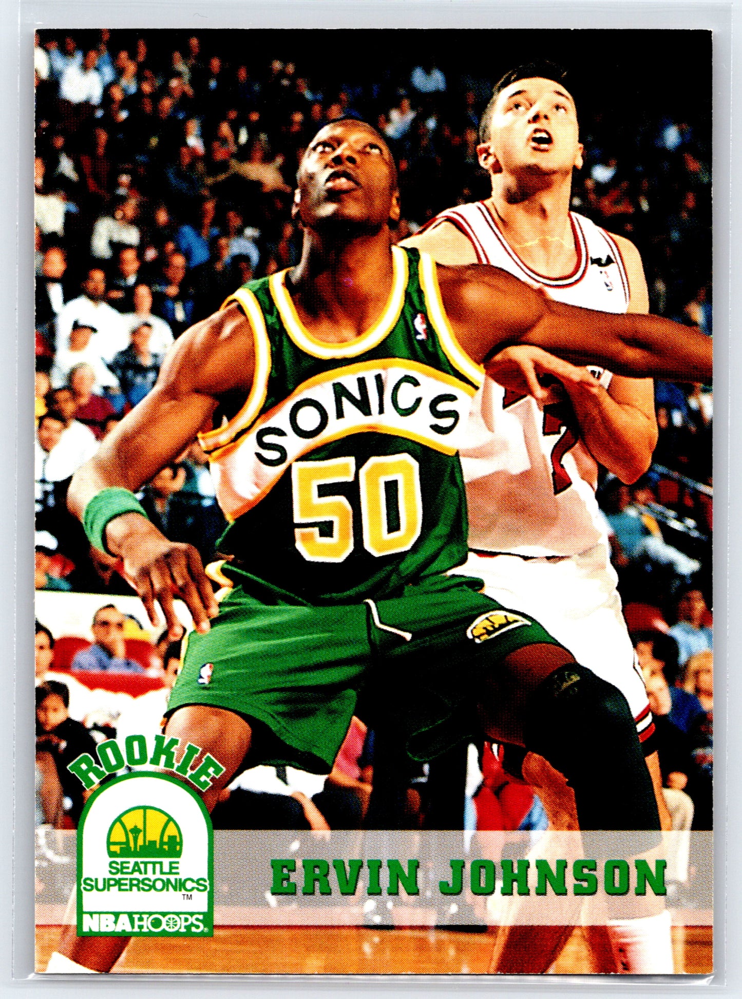 1993-94 Hoops #409 Ervin Johnson