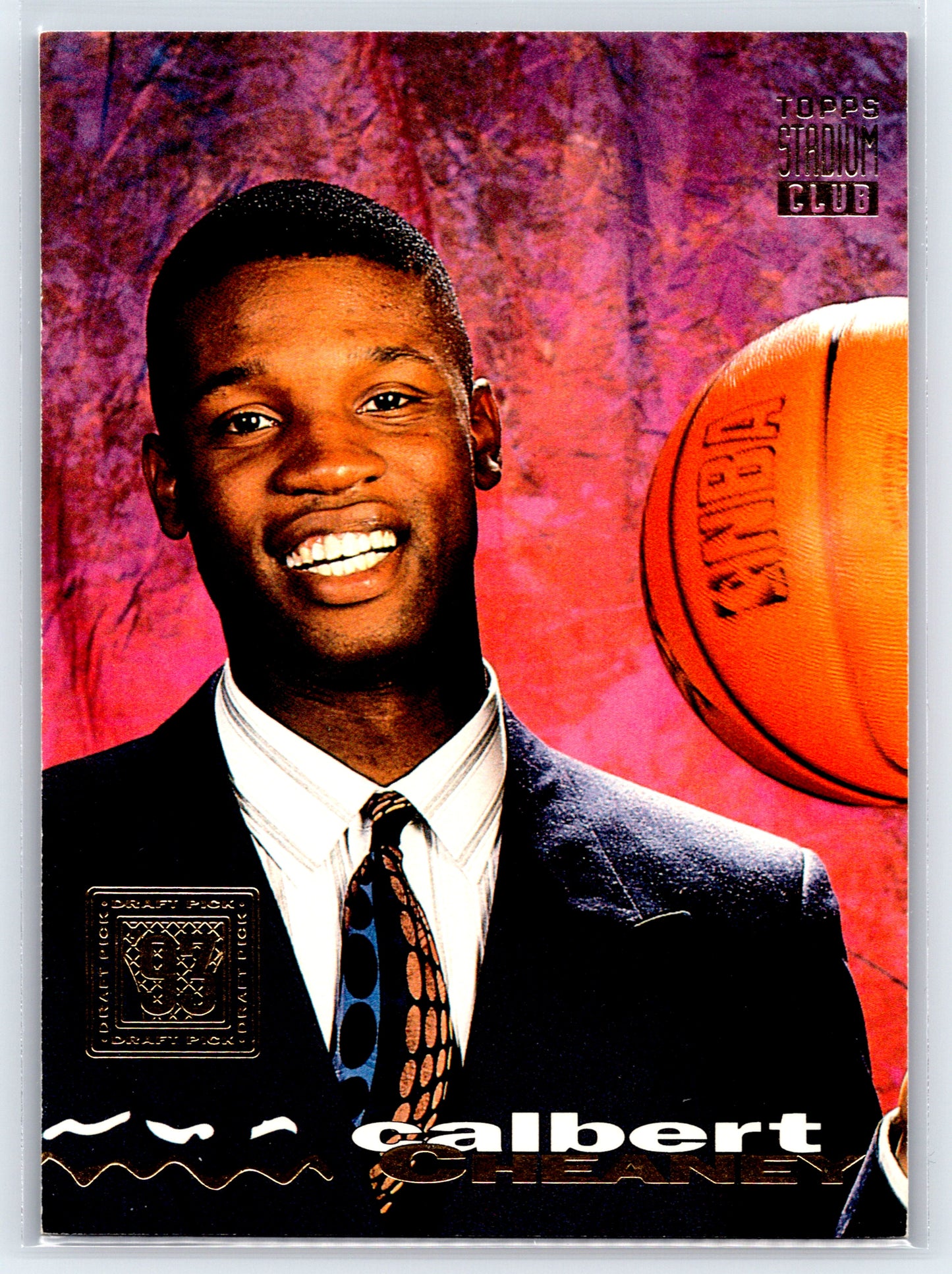 1993-94 Stadium Club #127 Calbert Cheaney