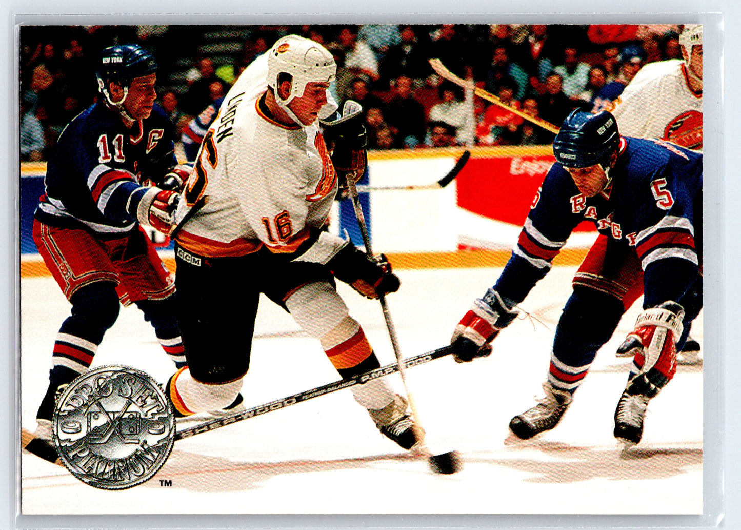 1991-92 Pro Set Platinum #124 Trevor Linden