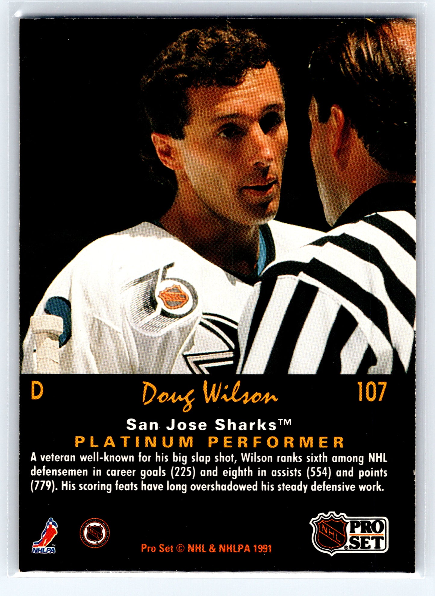1991-92 Pro Set Platinum #107 Doug Wilson
