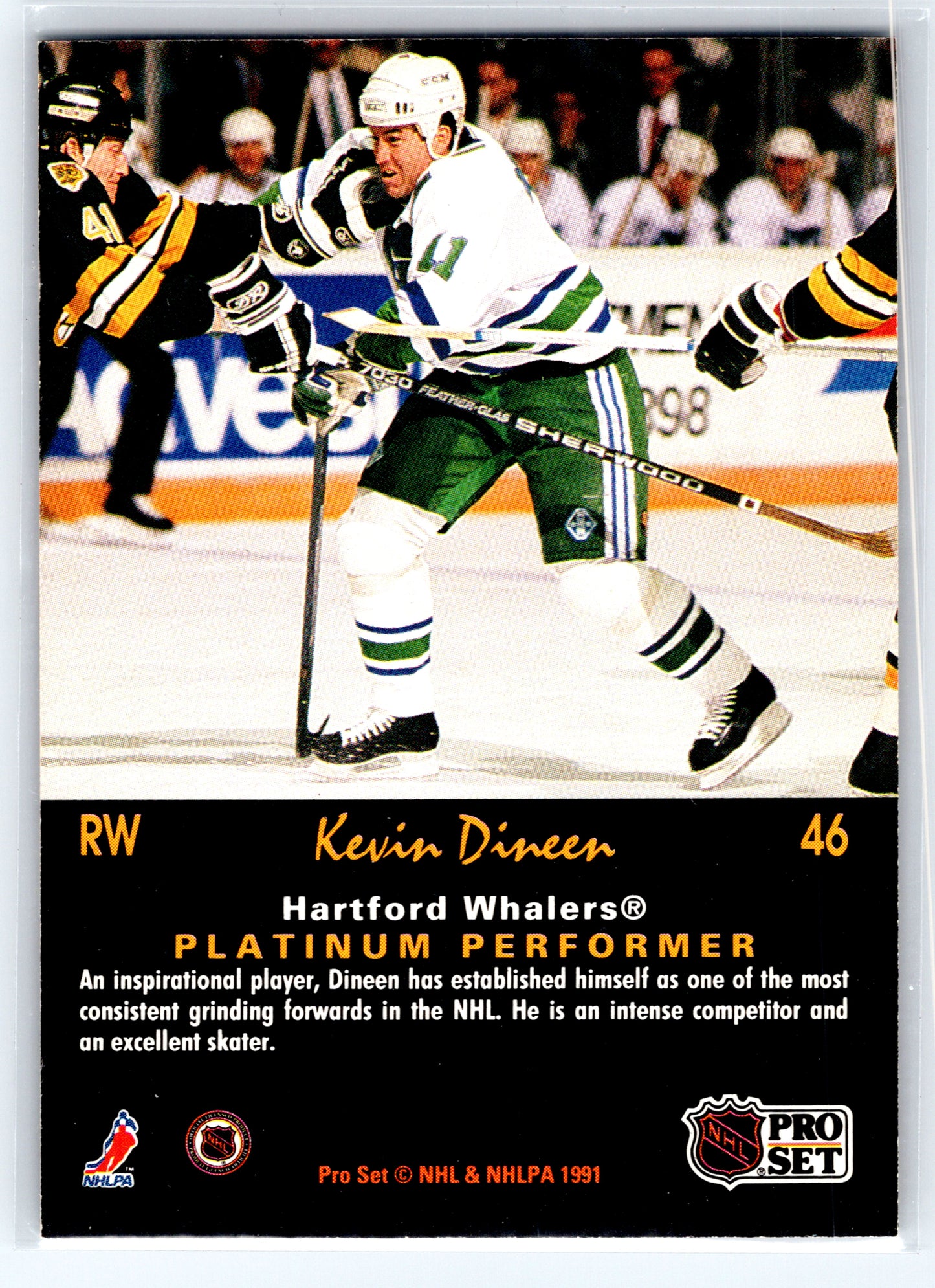 1991-92 Pro Set Platinum #46 Kevin Dineen