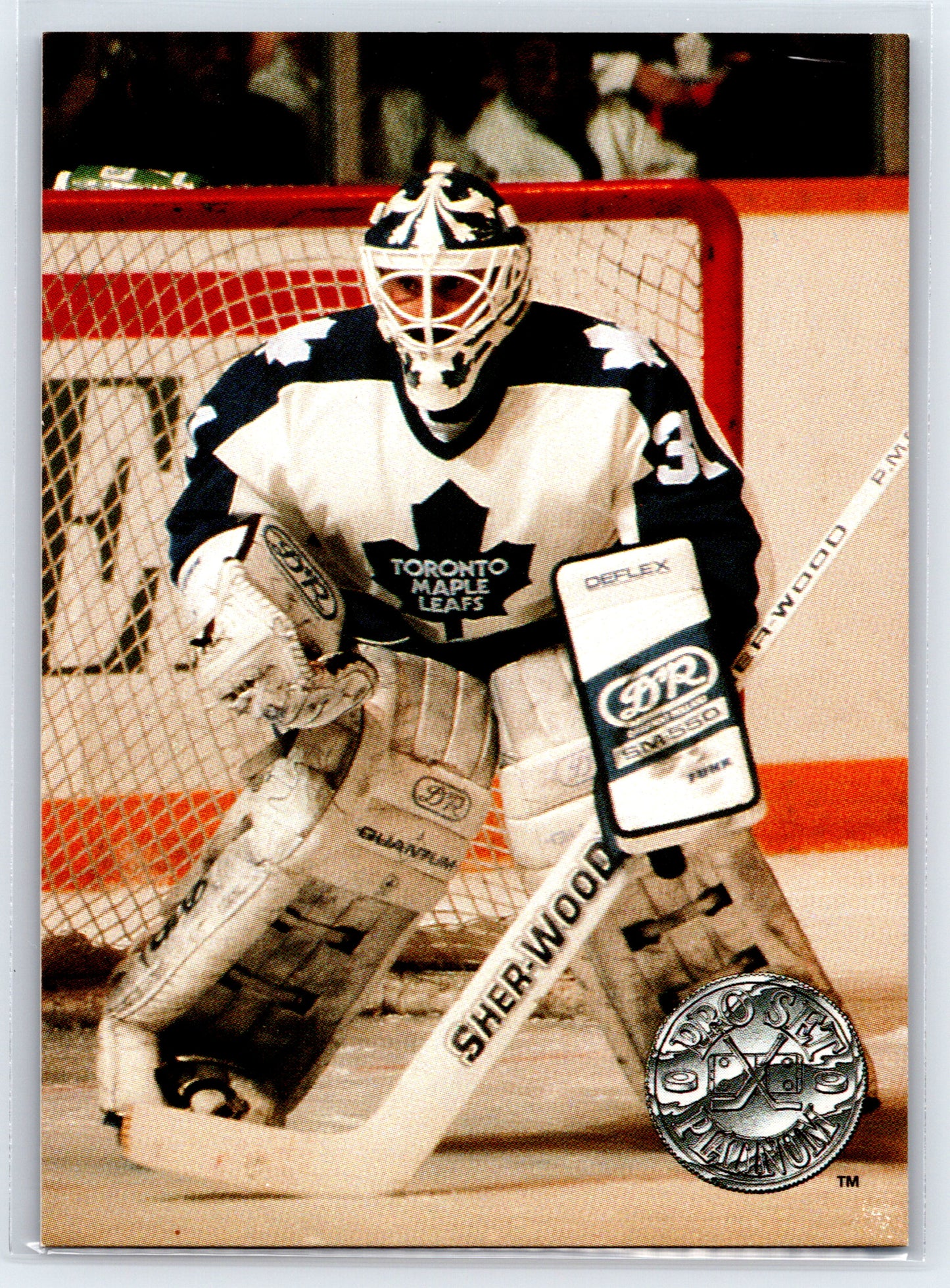 1991-92 Pro Set Platinum #117 Grant Fuhr