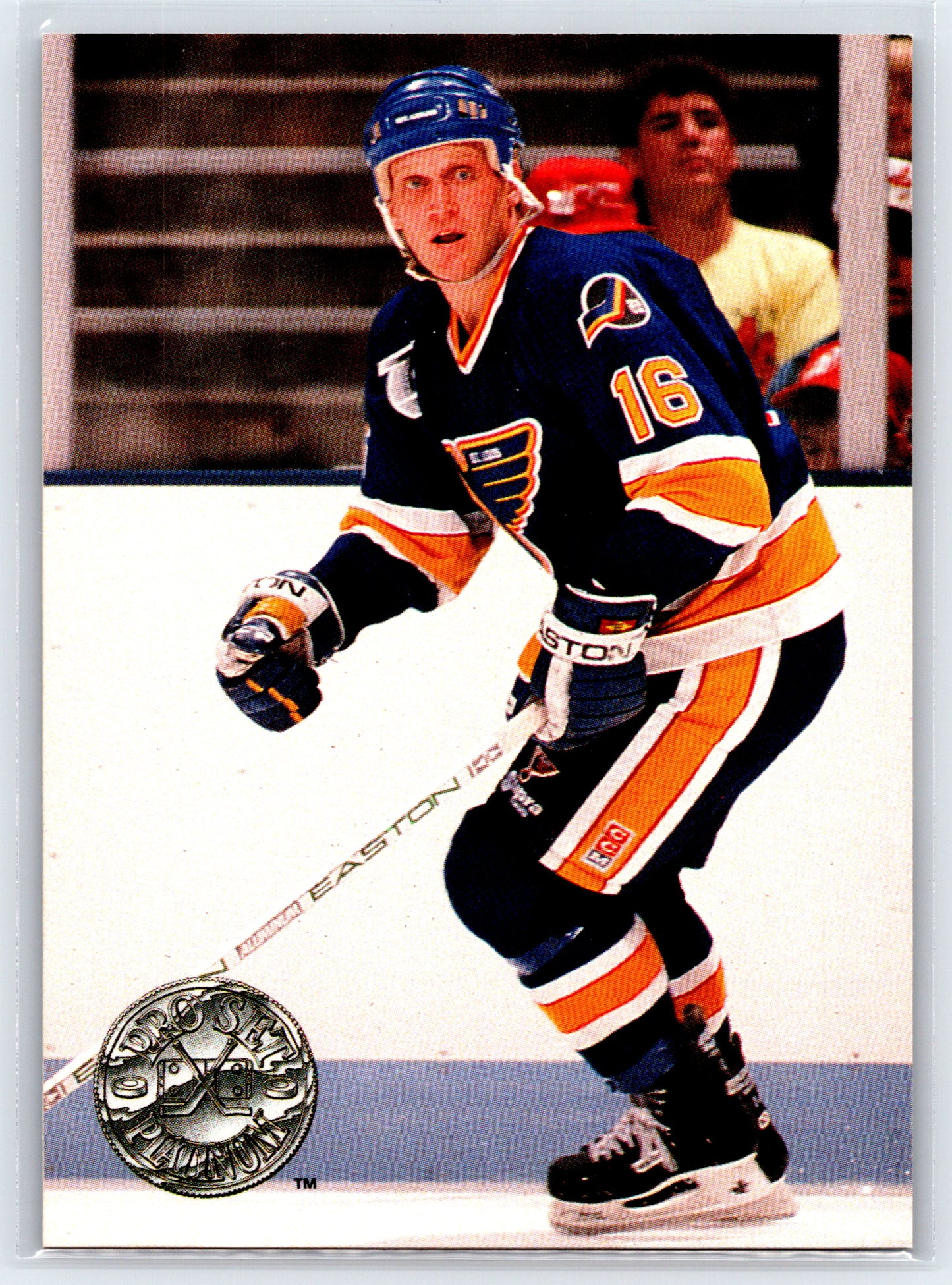 1991-92 Pro Set Platinum #109 Brett Hull