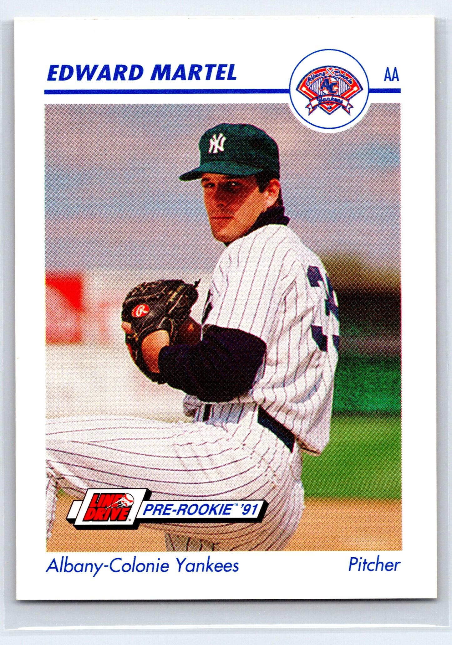 1991 Line Drive AA #11 Ed Martel
