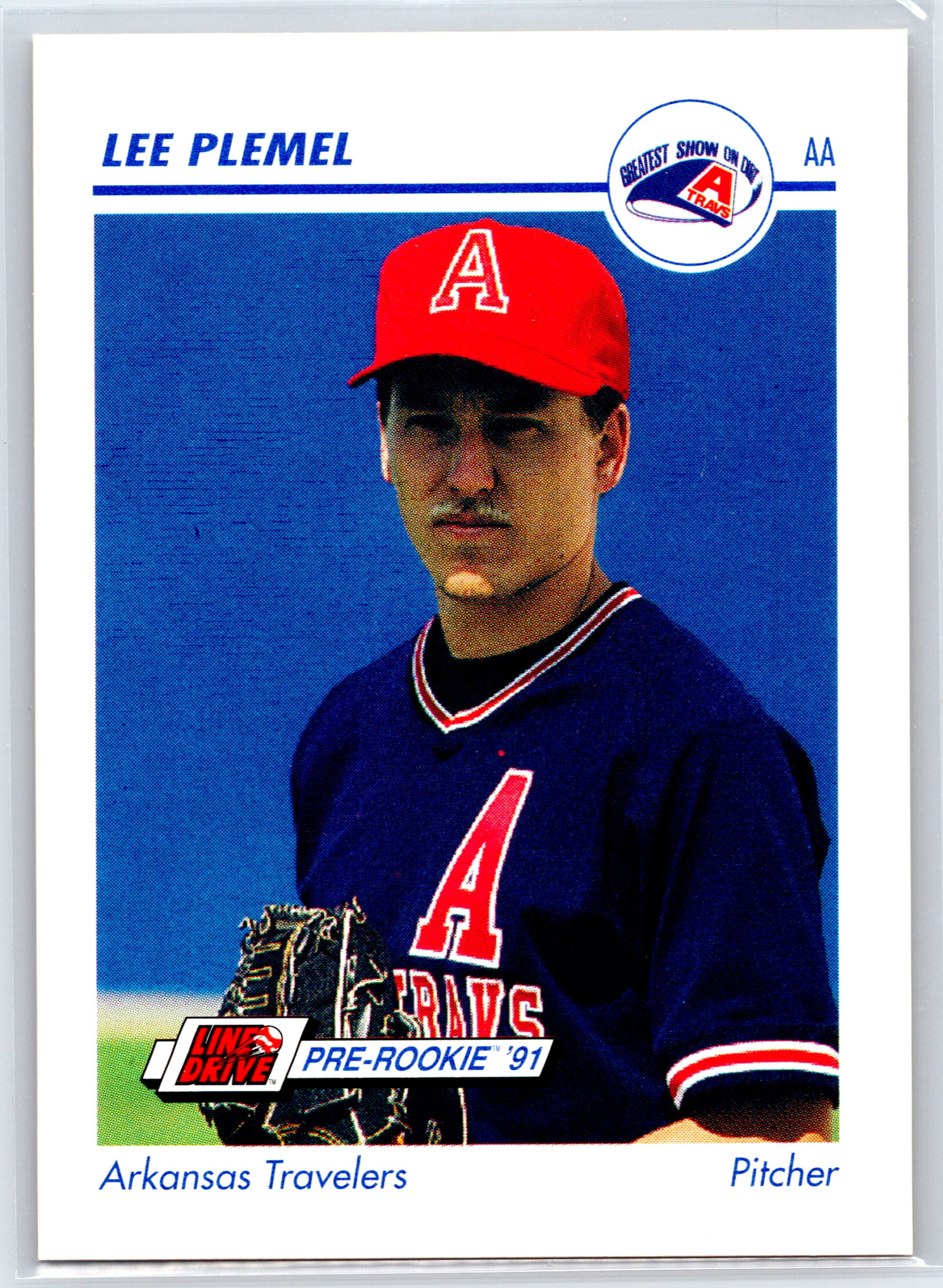 1991 Line Drive AA #42 Lee Plemel