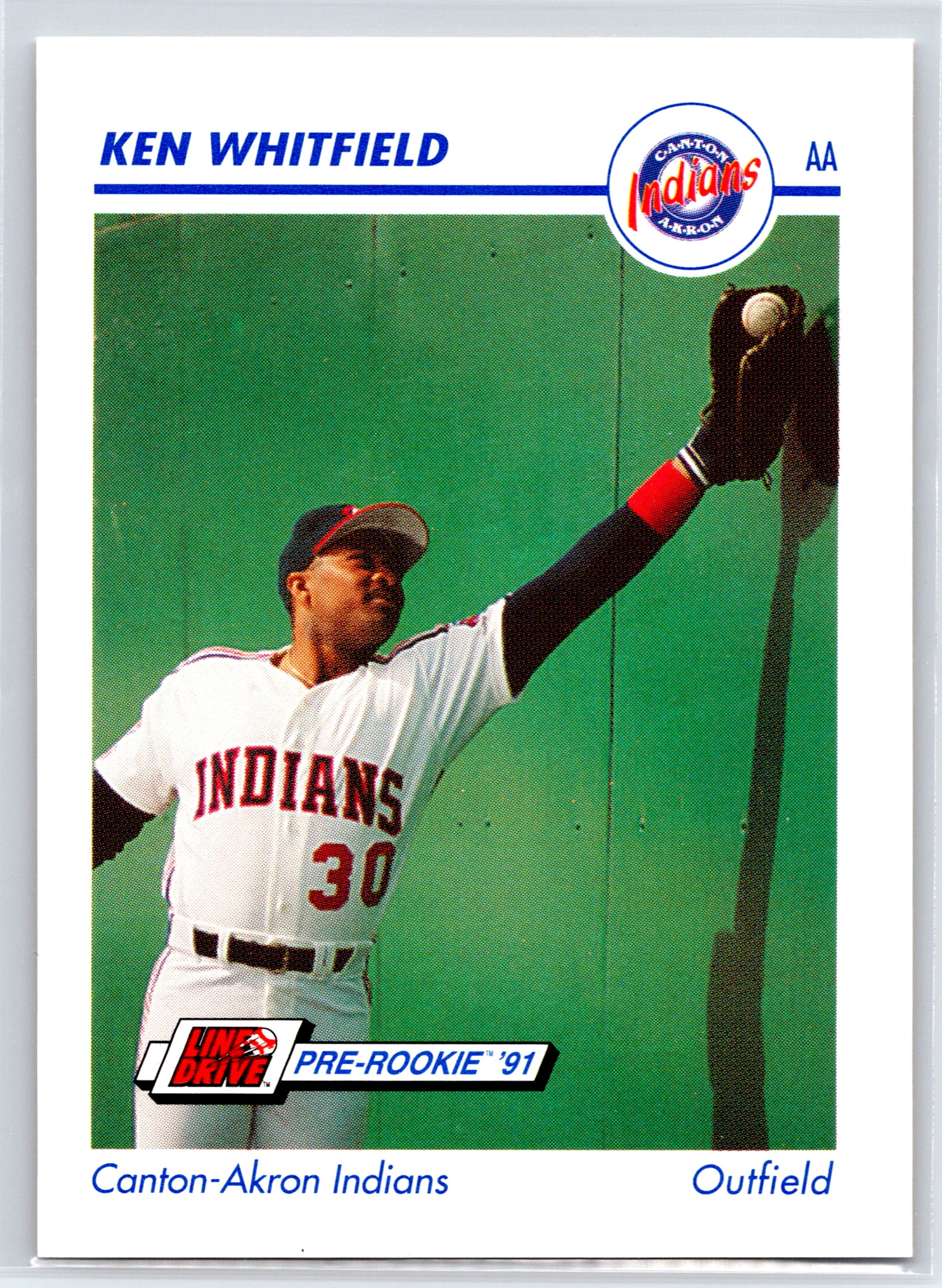 1991 Line Drive AA #98 Ken Whitfield
