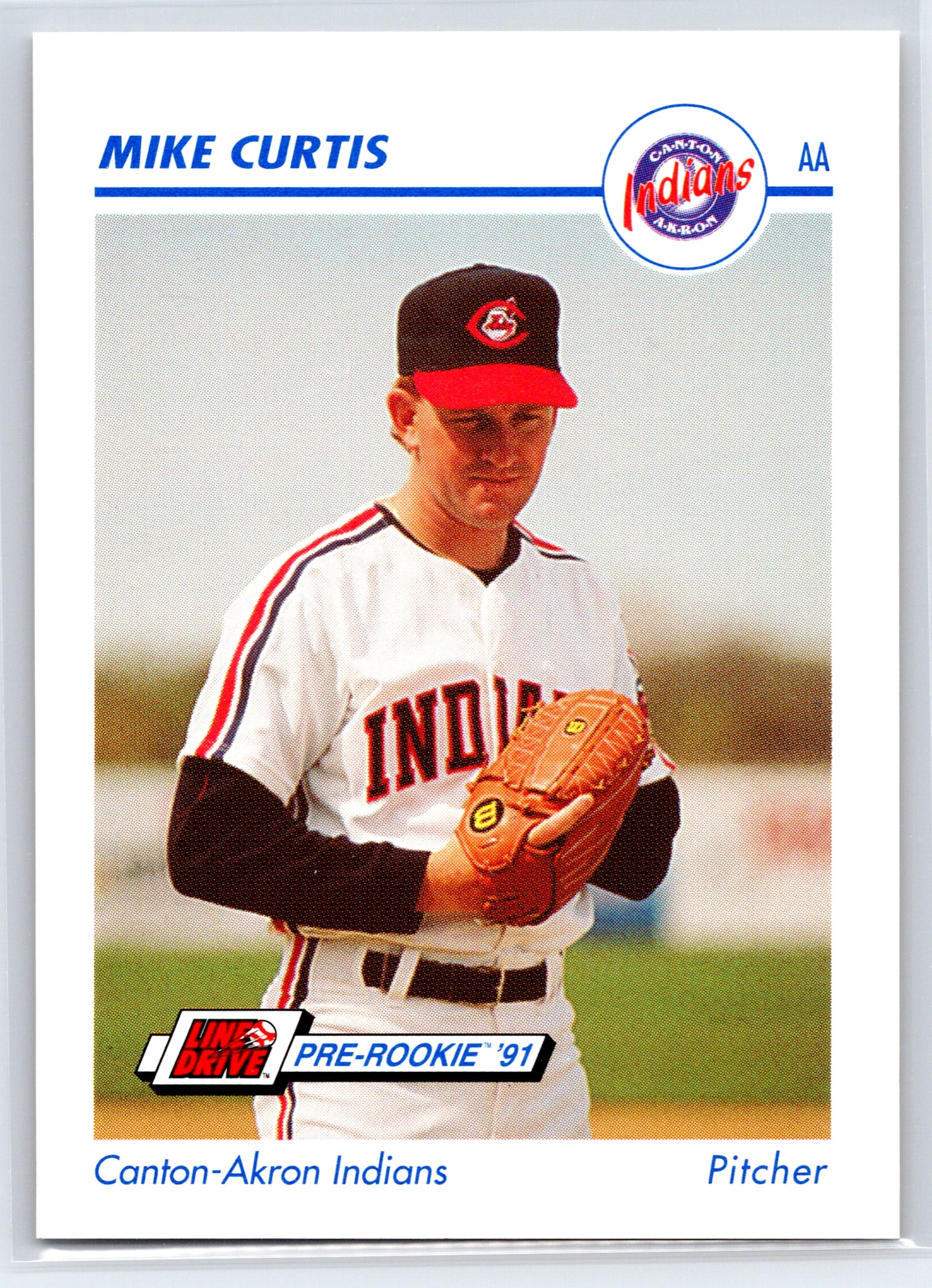 1991 Line Drive AA #80 Mike Curtis