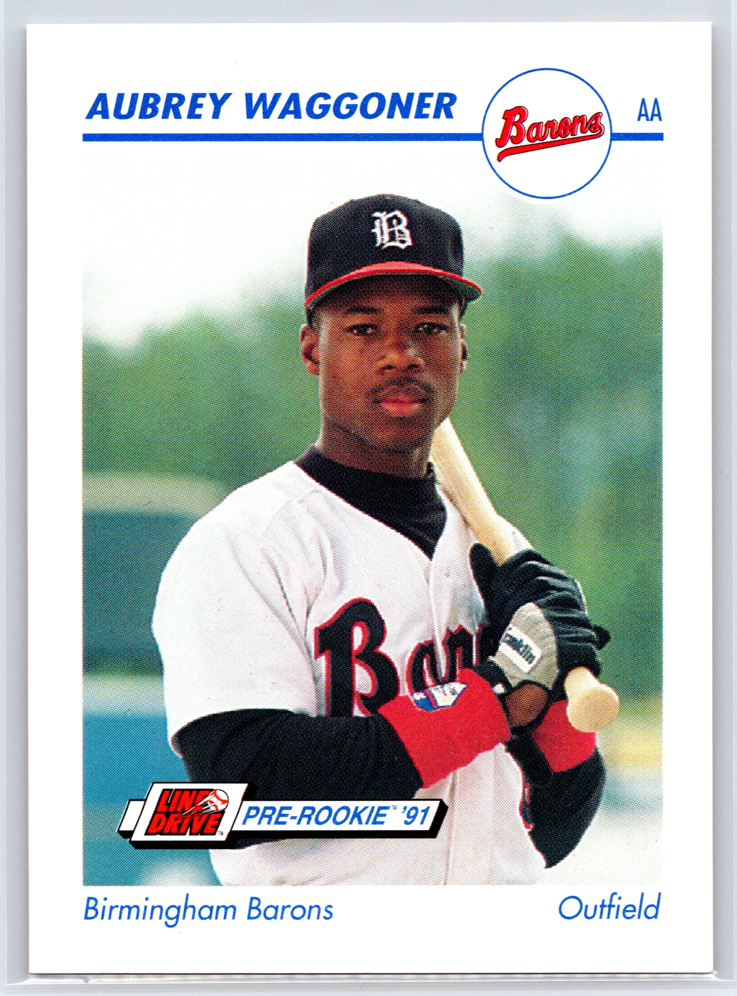 1991 Line Drive AA #72 Aubrey Waggoner
