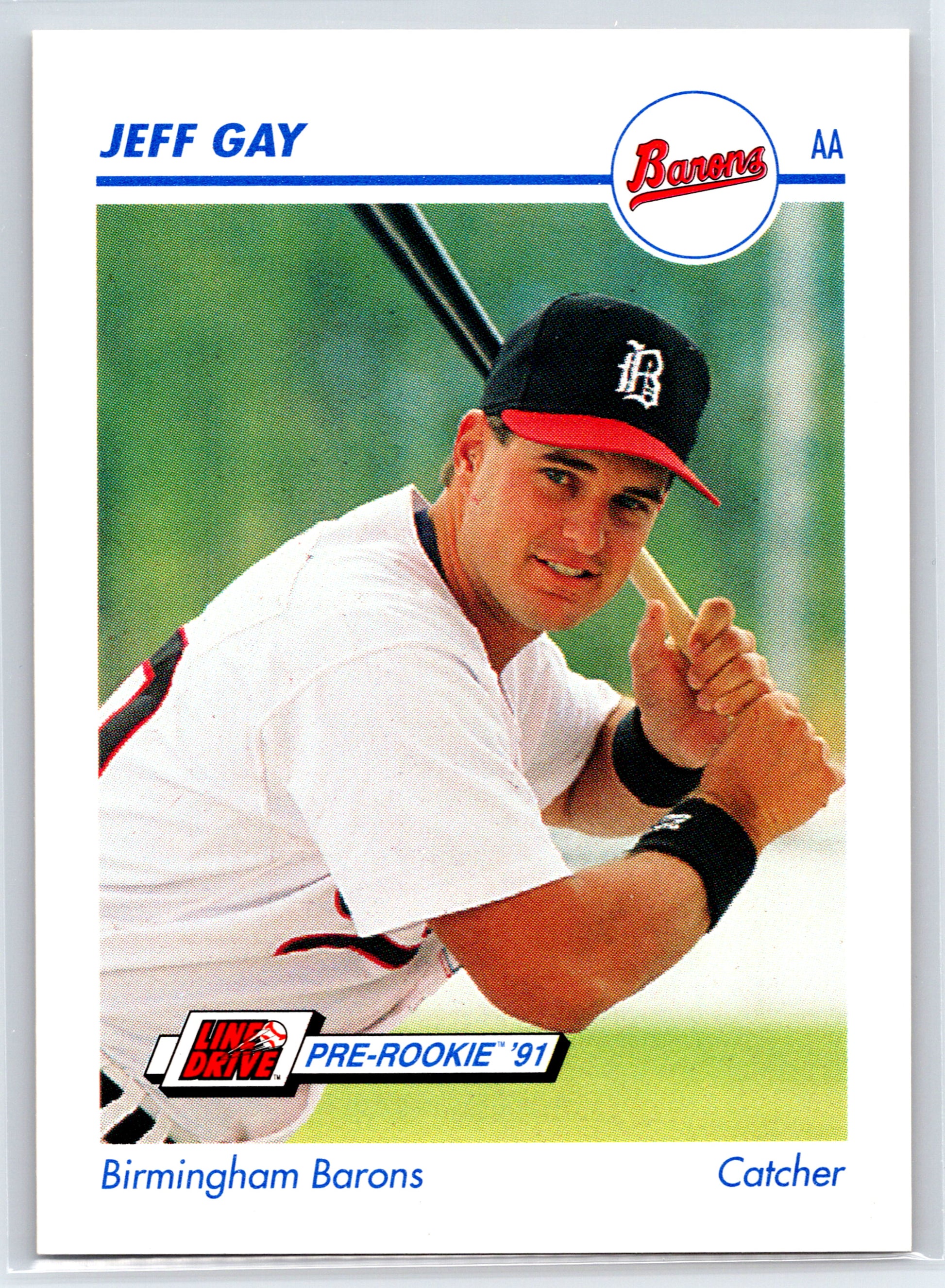 1991 Line Drive AA #61 Jeff Gay