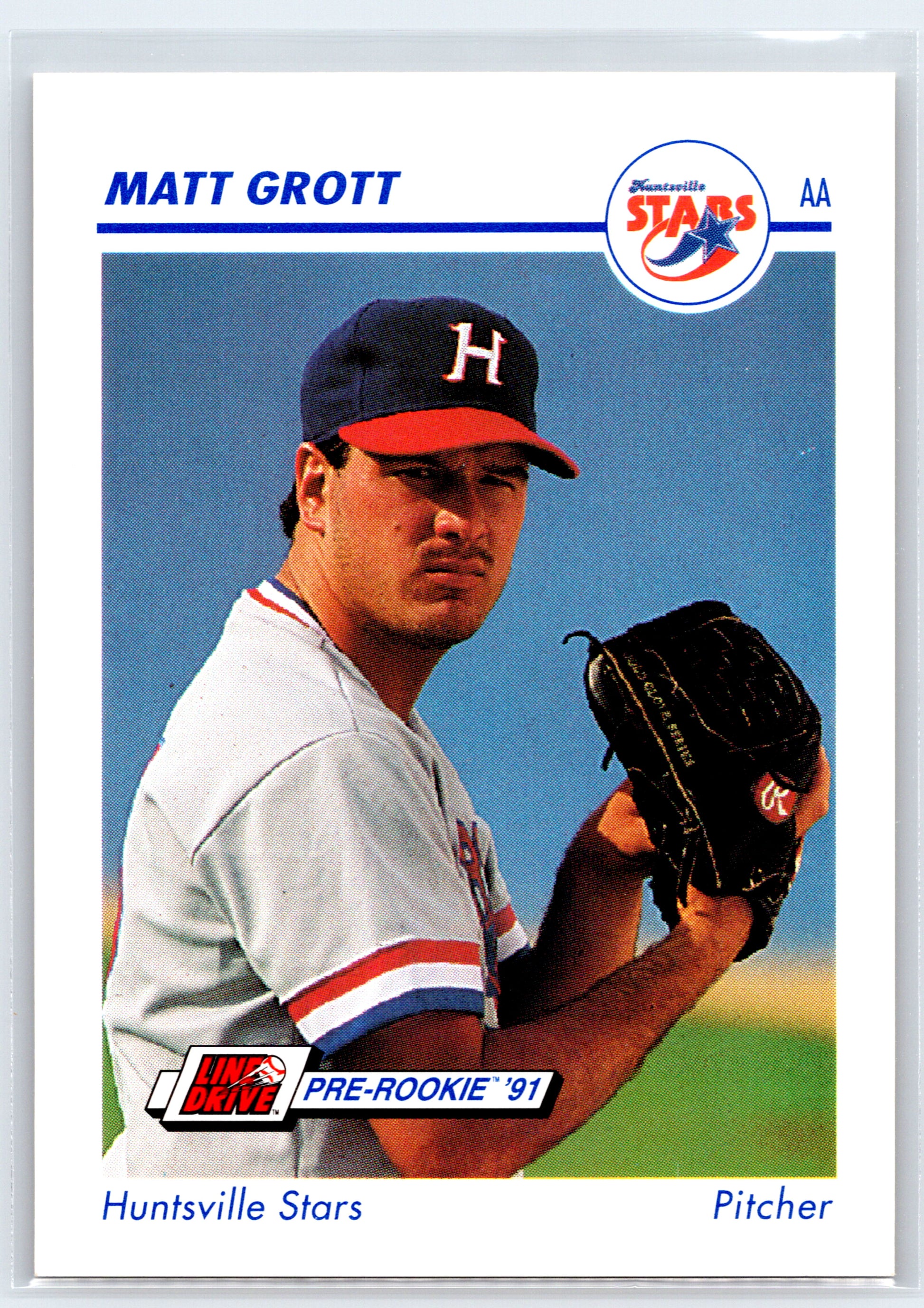 1991 Line Drive AA #285 Matt Grott