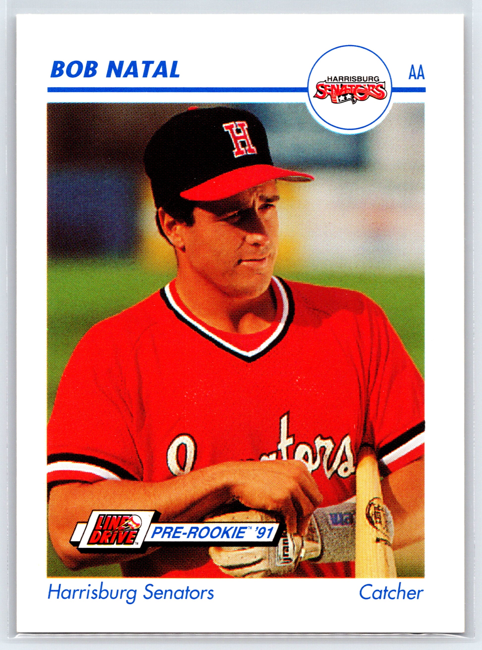 1991 Line Drive AA #266 Bob Natal