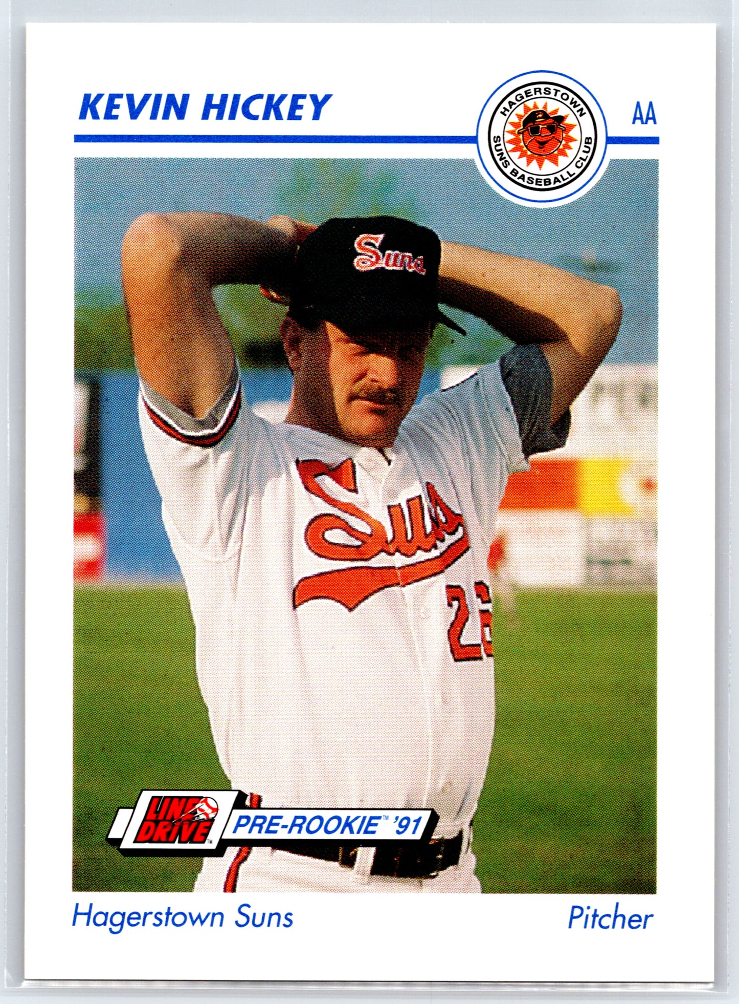 1991 Line Drive AA #237 Kevin Hickey