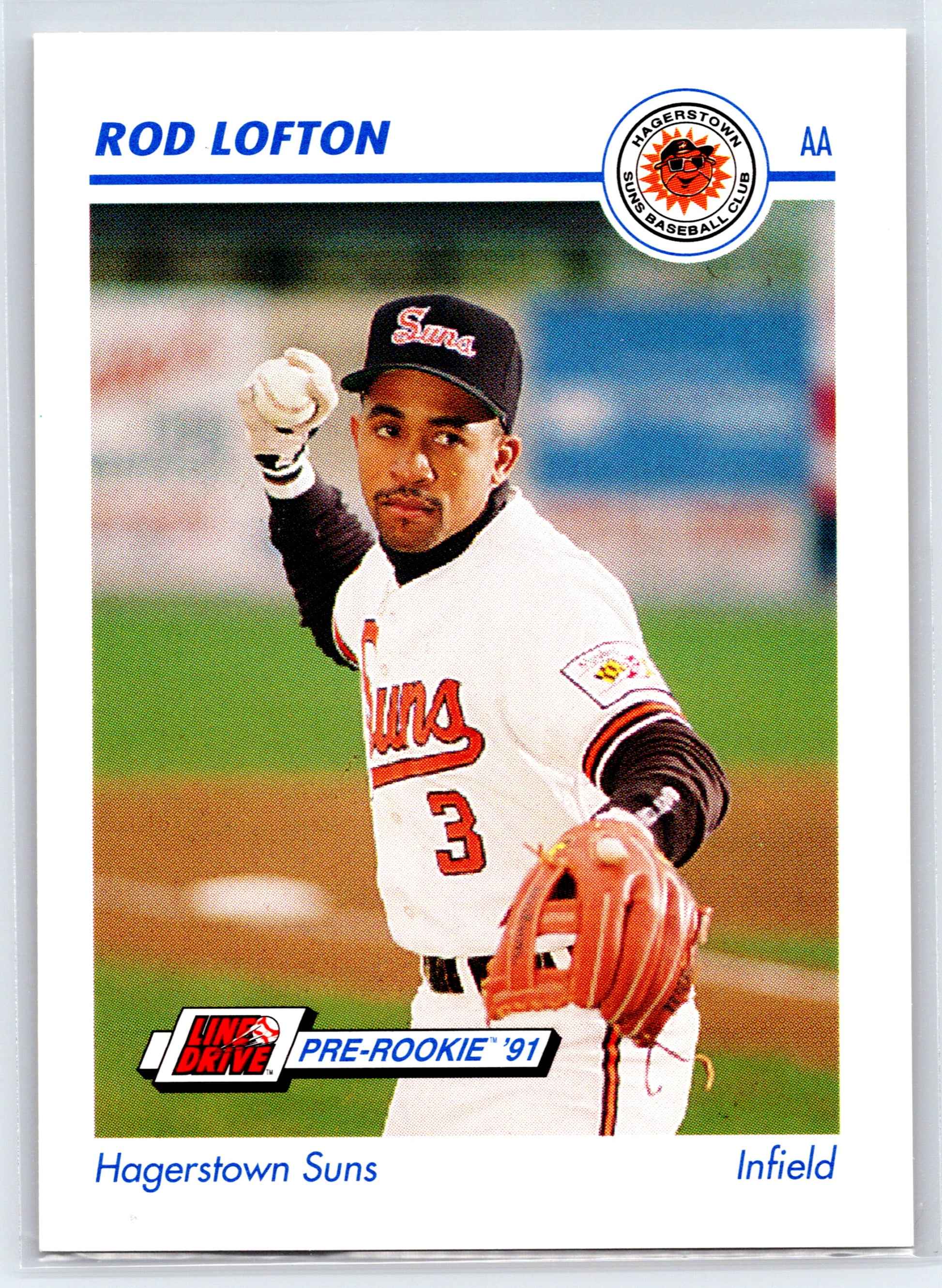 1991 Line Drive AA #236 Rod Lofton
