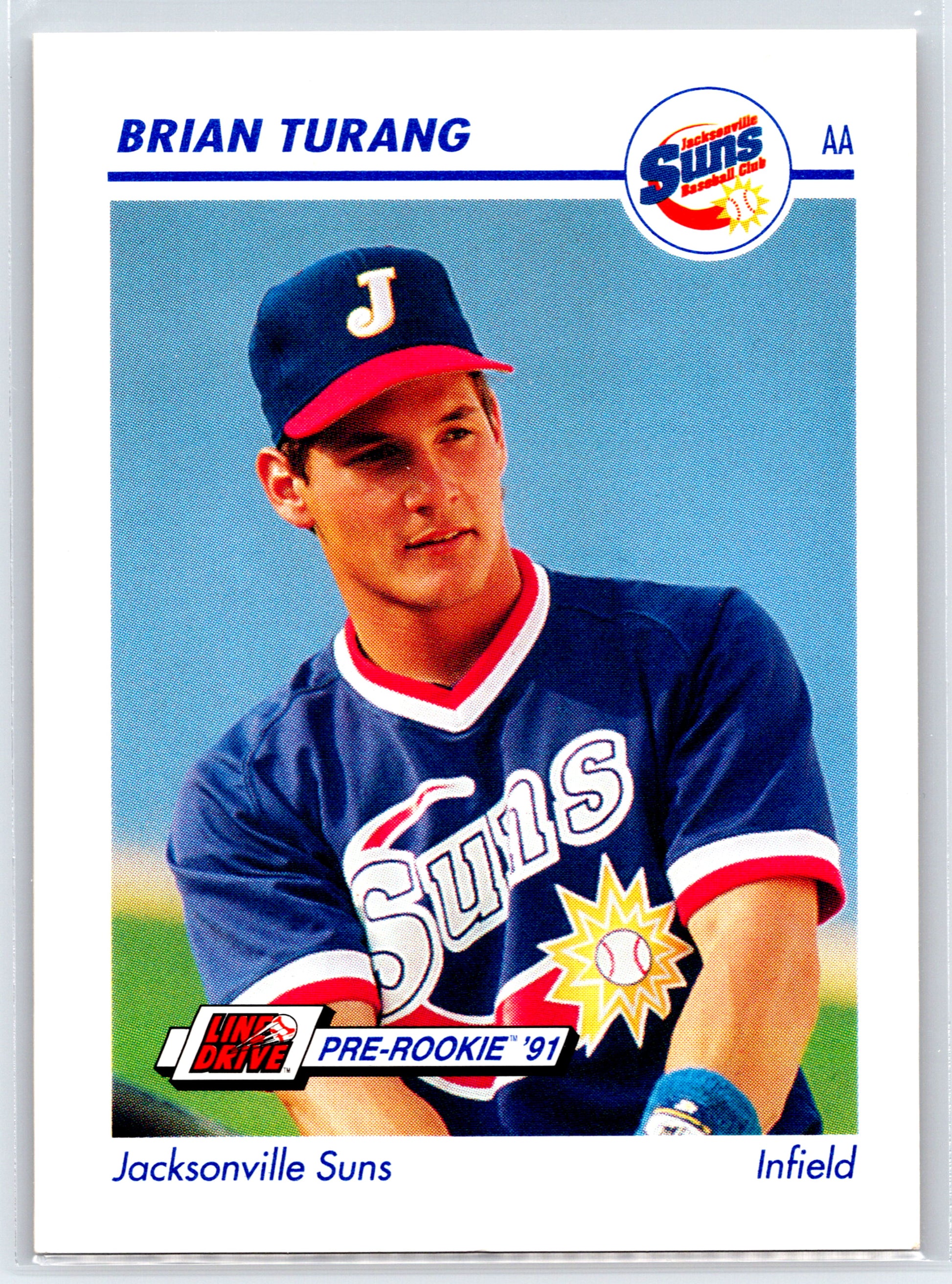 1991 Line Drive AA #347 Brian Turang