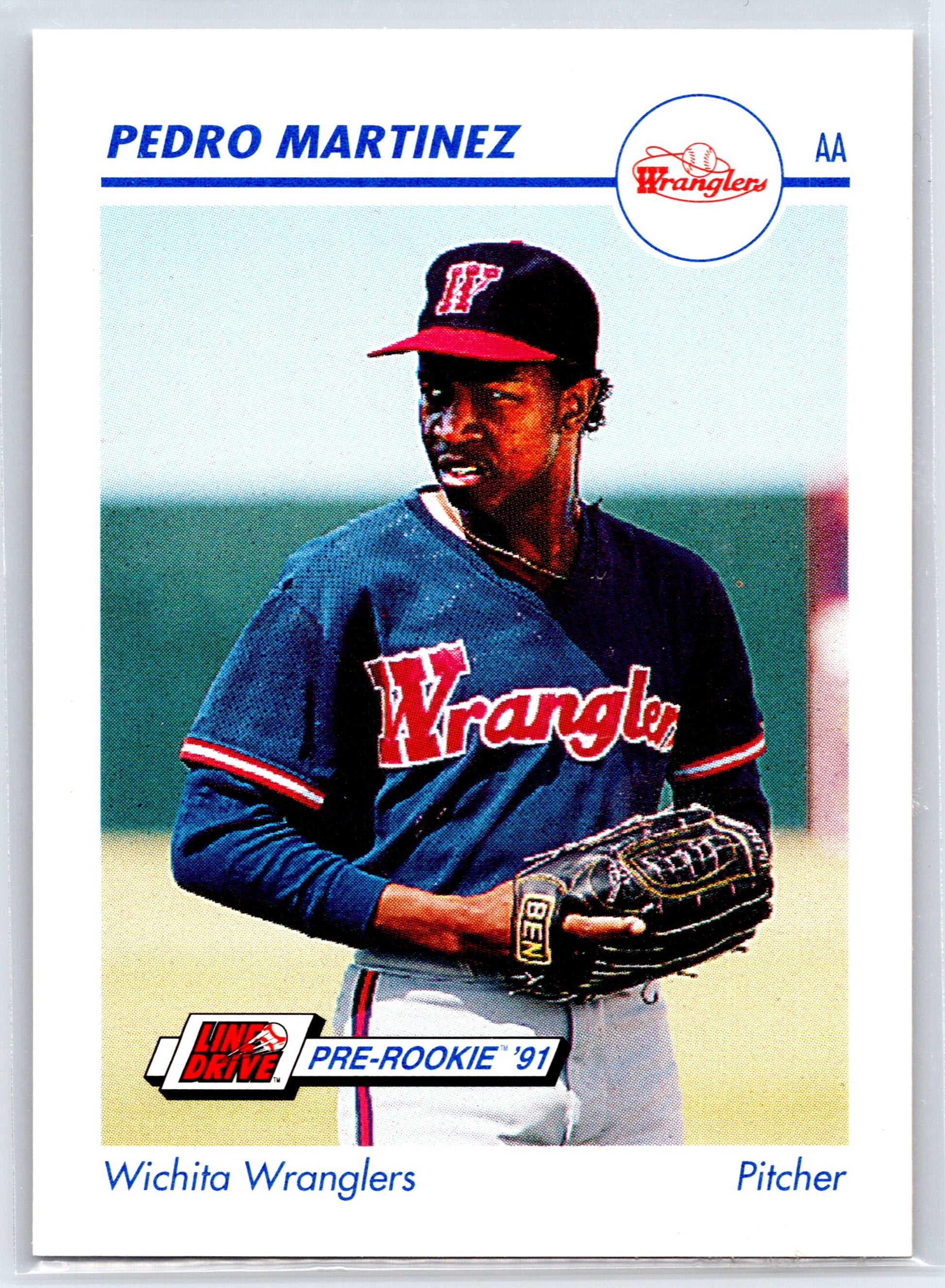 1991 Line Drive AA #613 Pedro Martinez