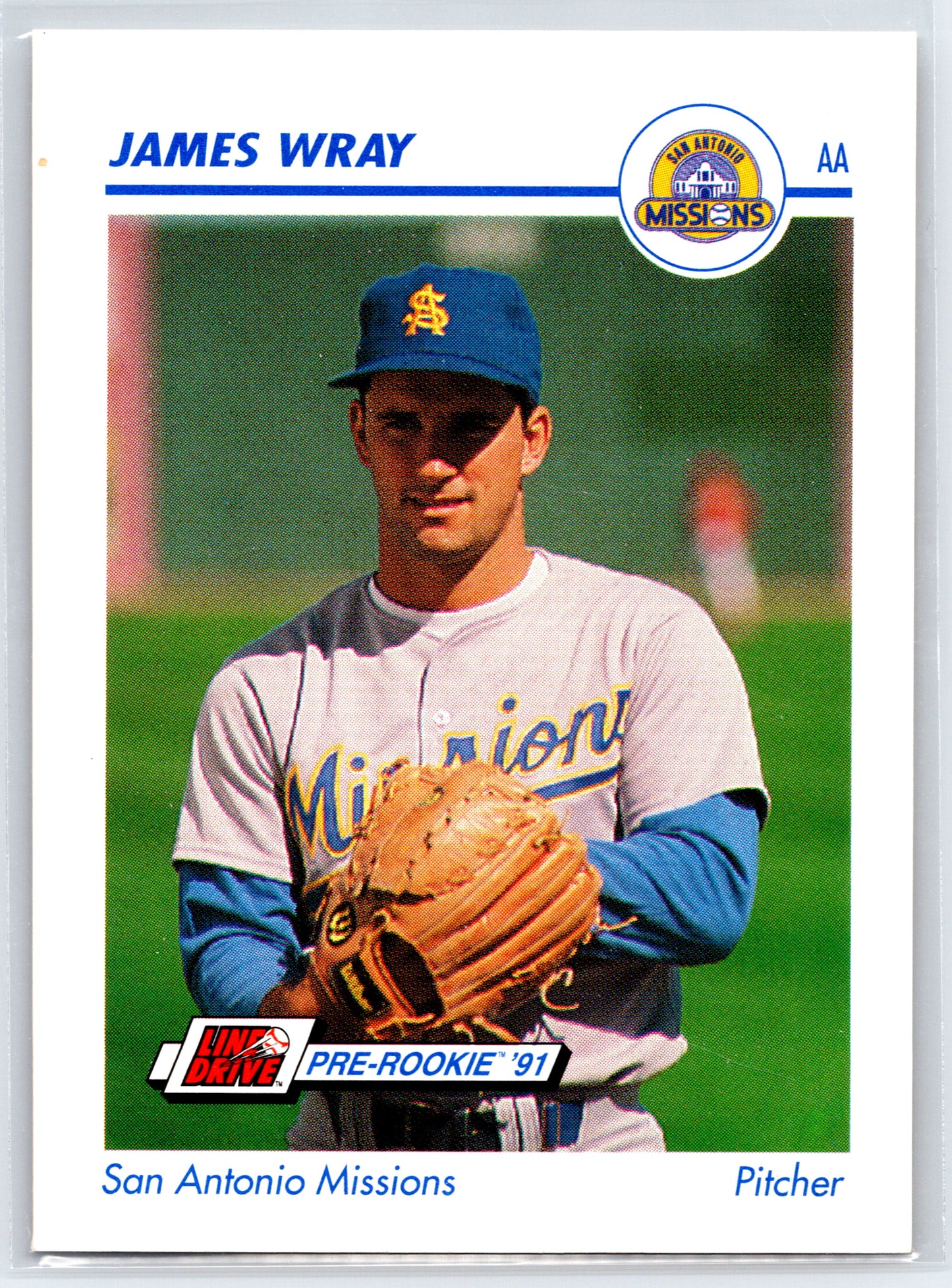 1991 Line Drive AA #550 James Wray