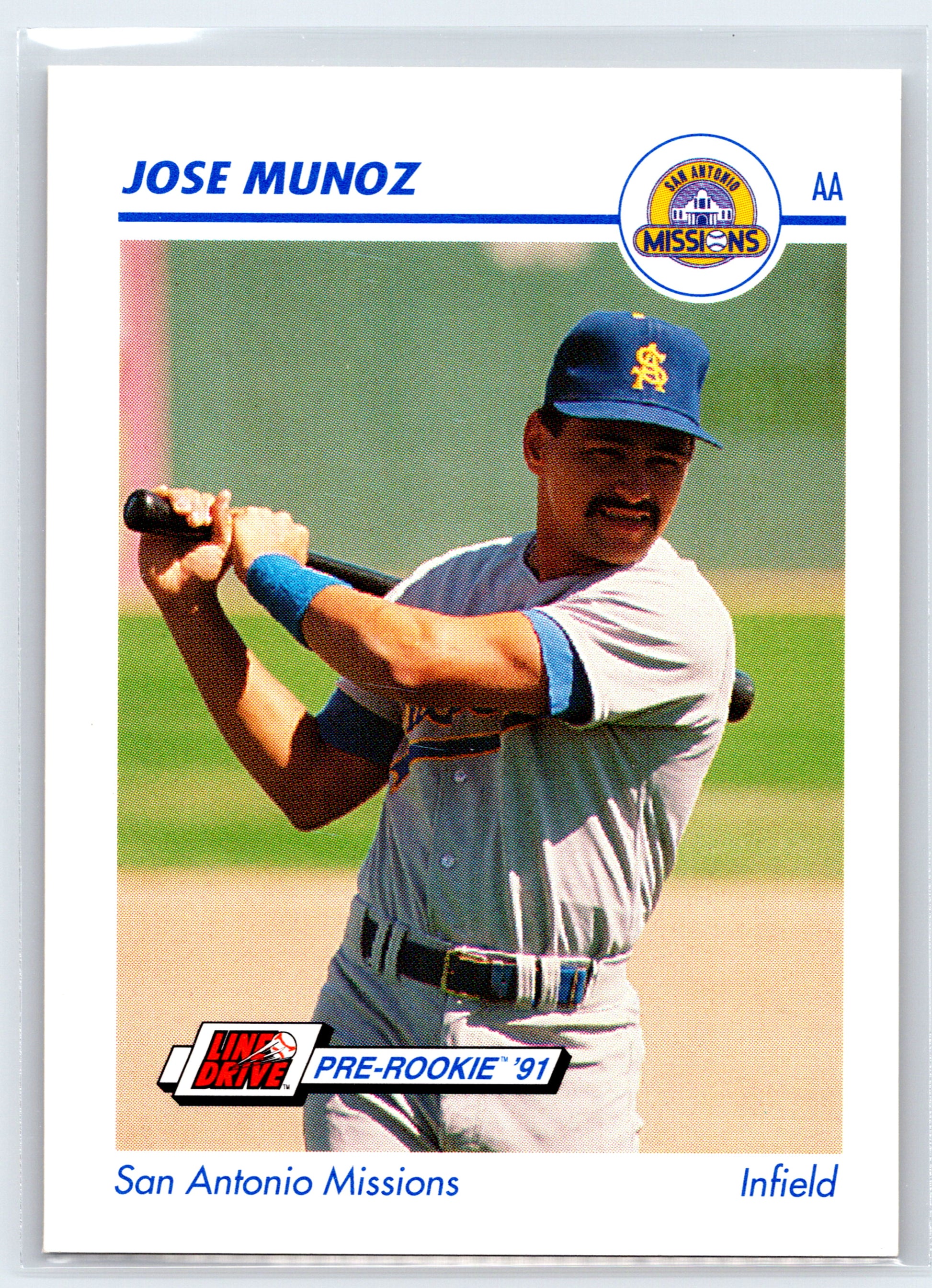 1991 Line Drive AA #538 Jose Munoz