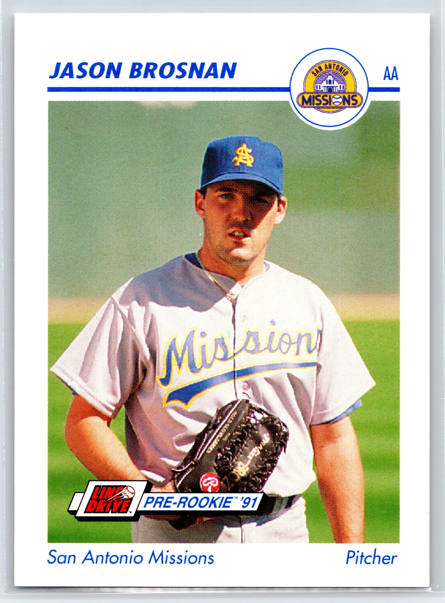 1991 Line Drive AA #532 Jason Brosnan