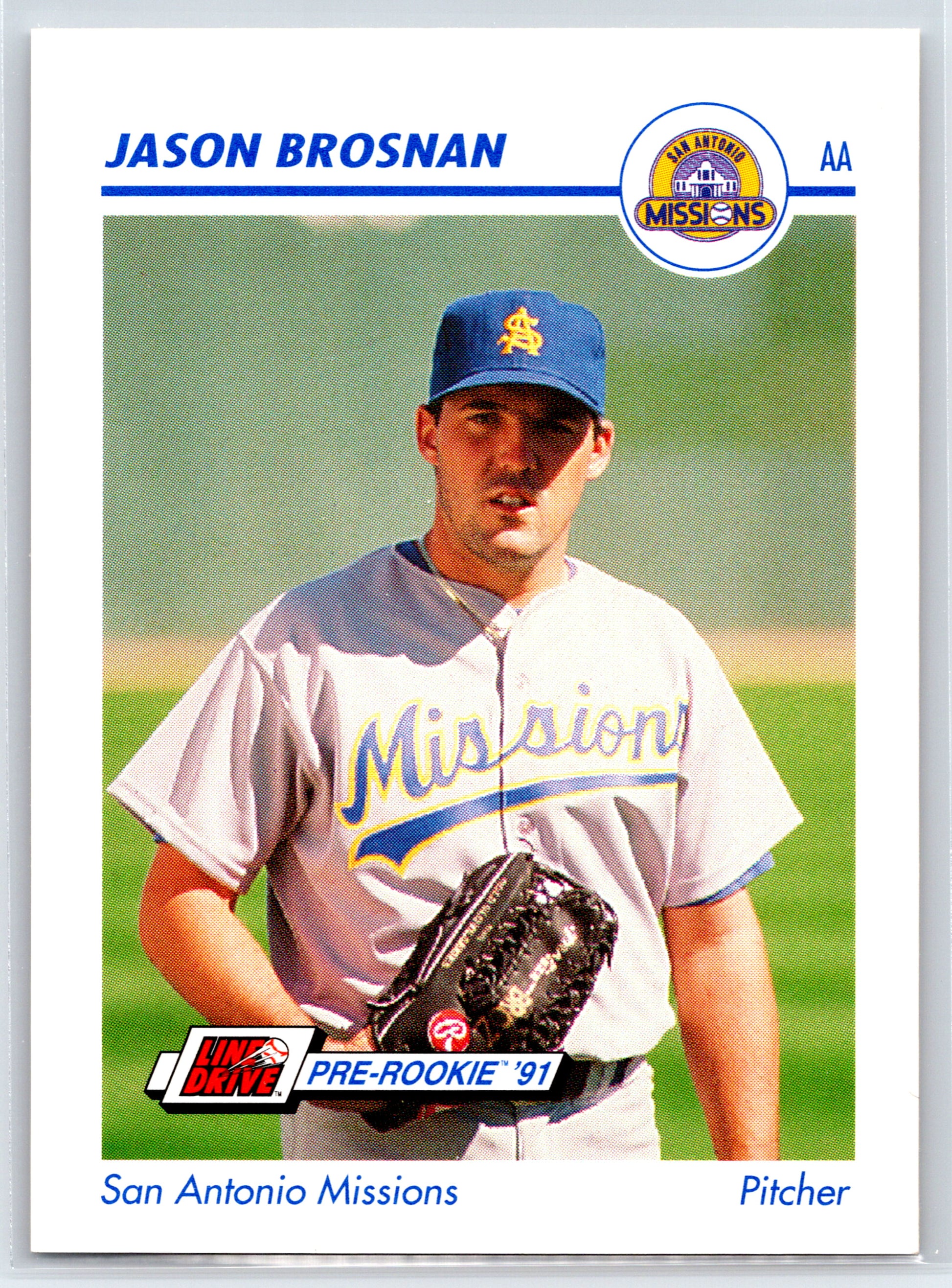 1991 Line Drive AA #532 Jason Brosnan