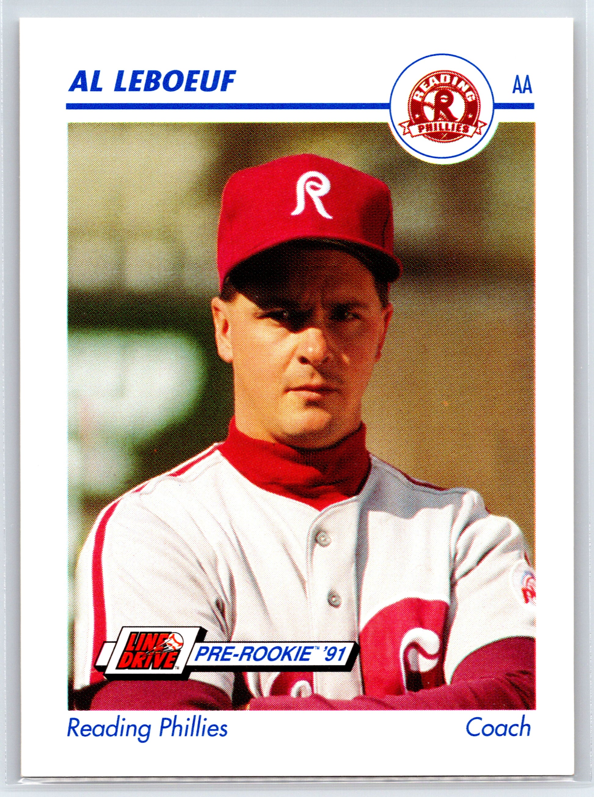 1991 Line Drive AA #525 Al LeBoeuf