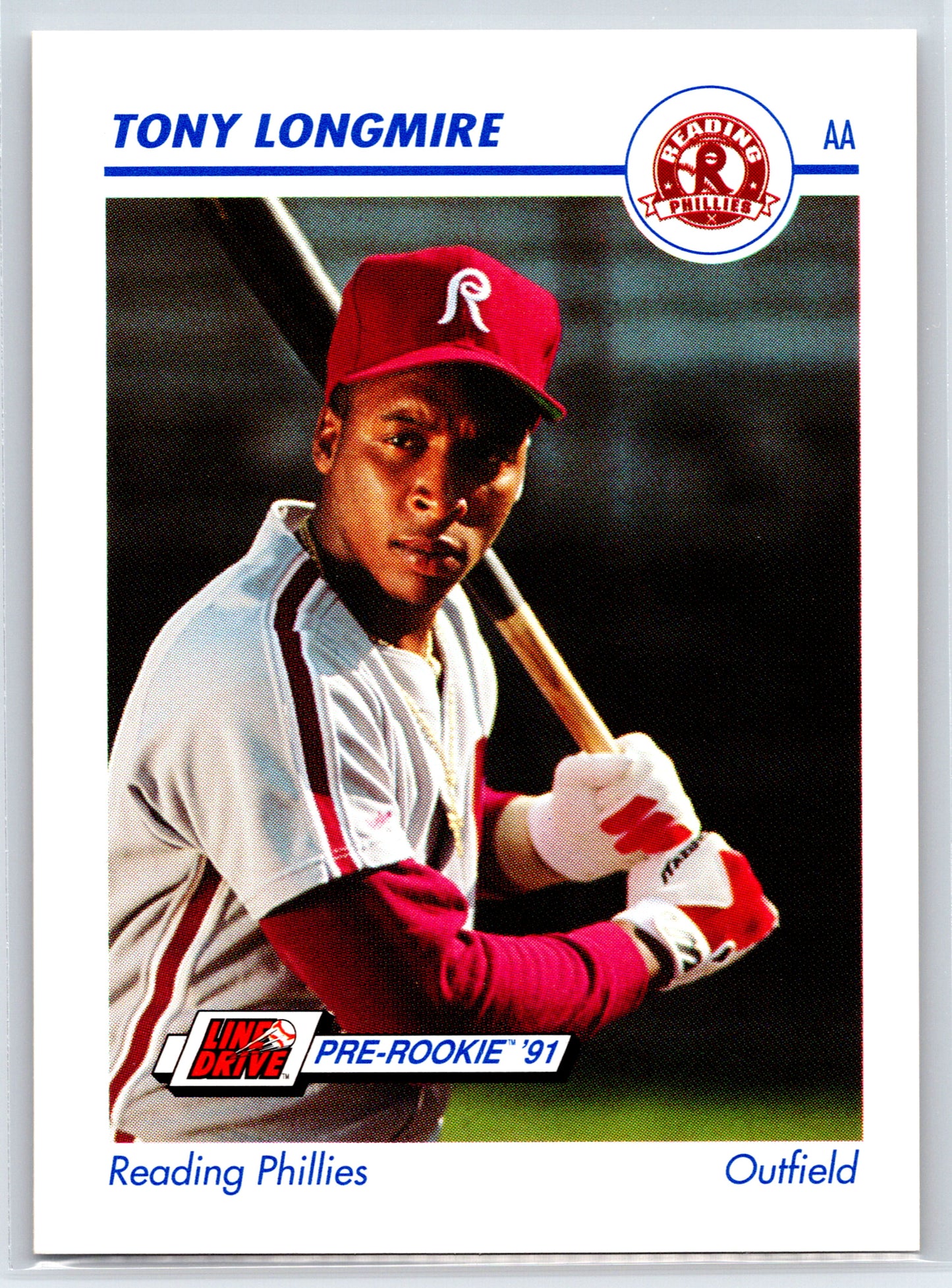 1991 Line Drive AA #513 Tony Longmire