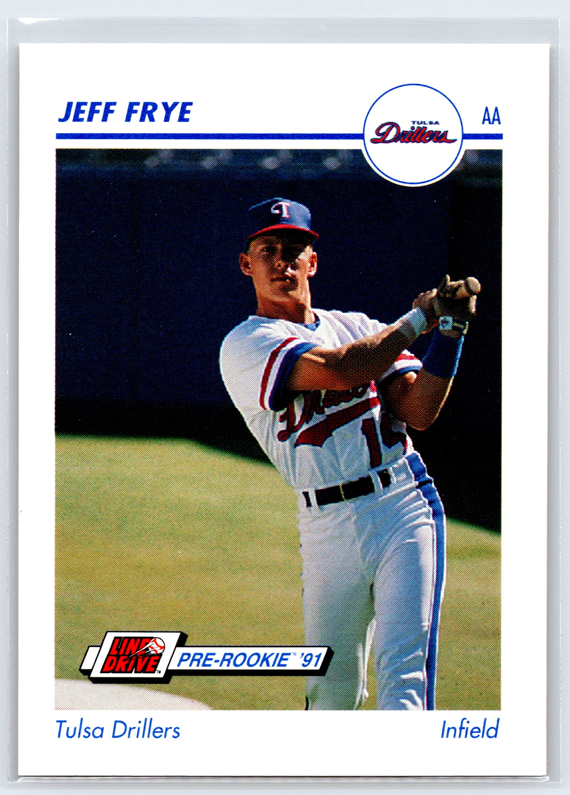 1991 Line Drive AA #579 Jeff Frye