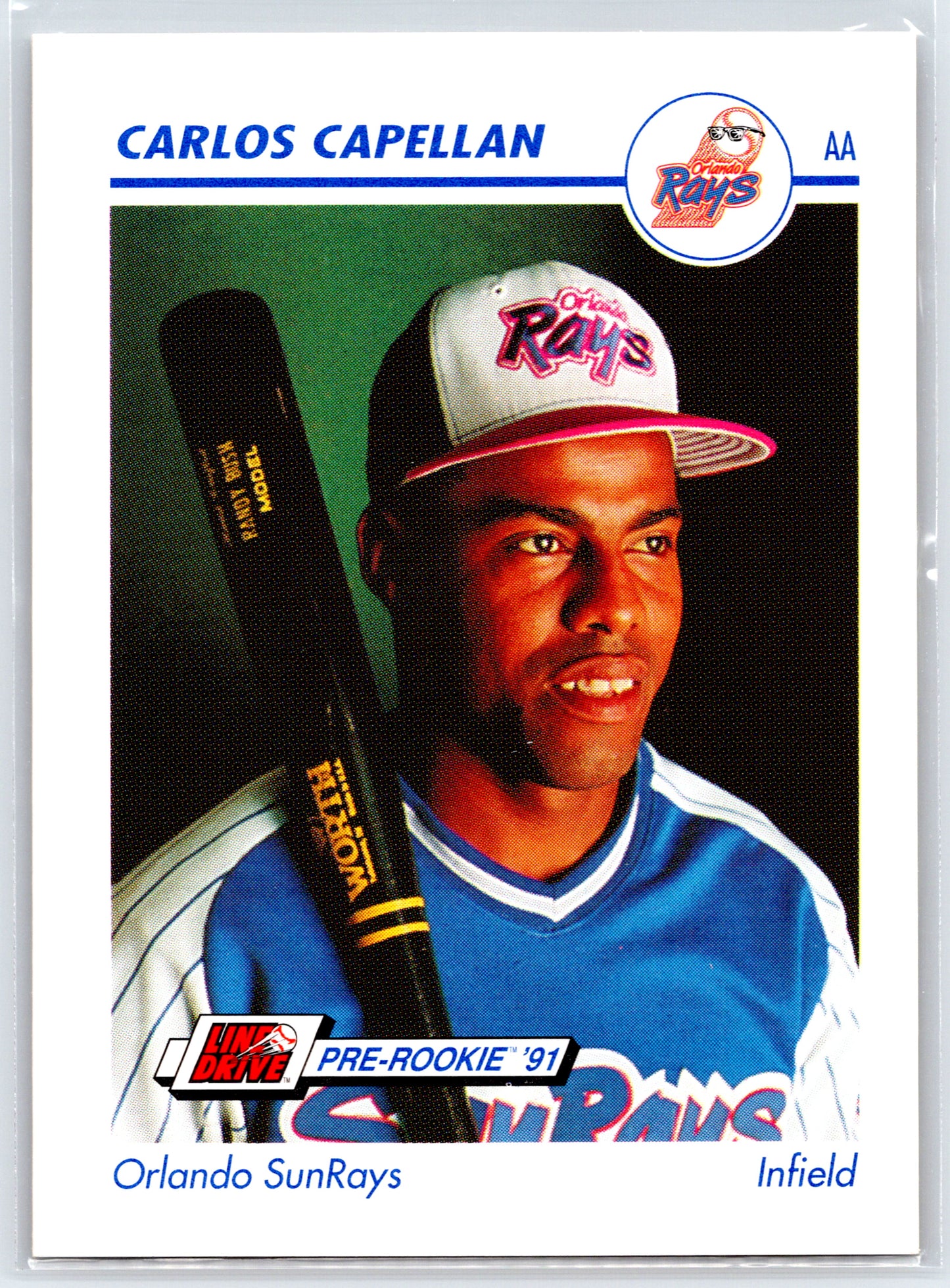 1991 Line Drive AA #477 Carlos Capellan