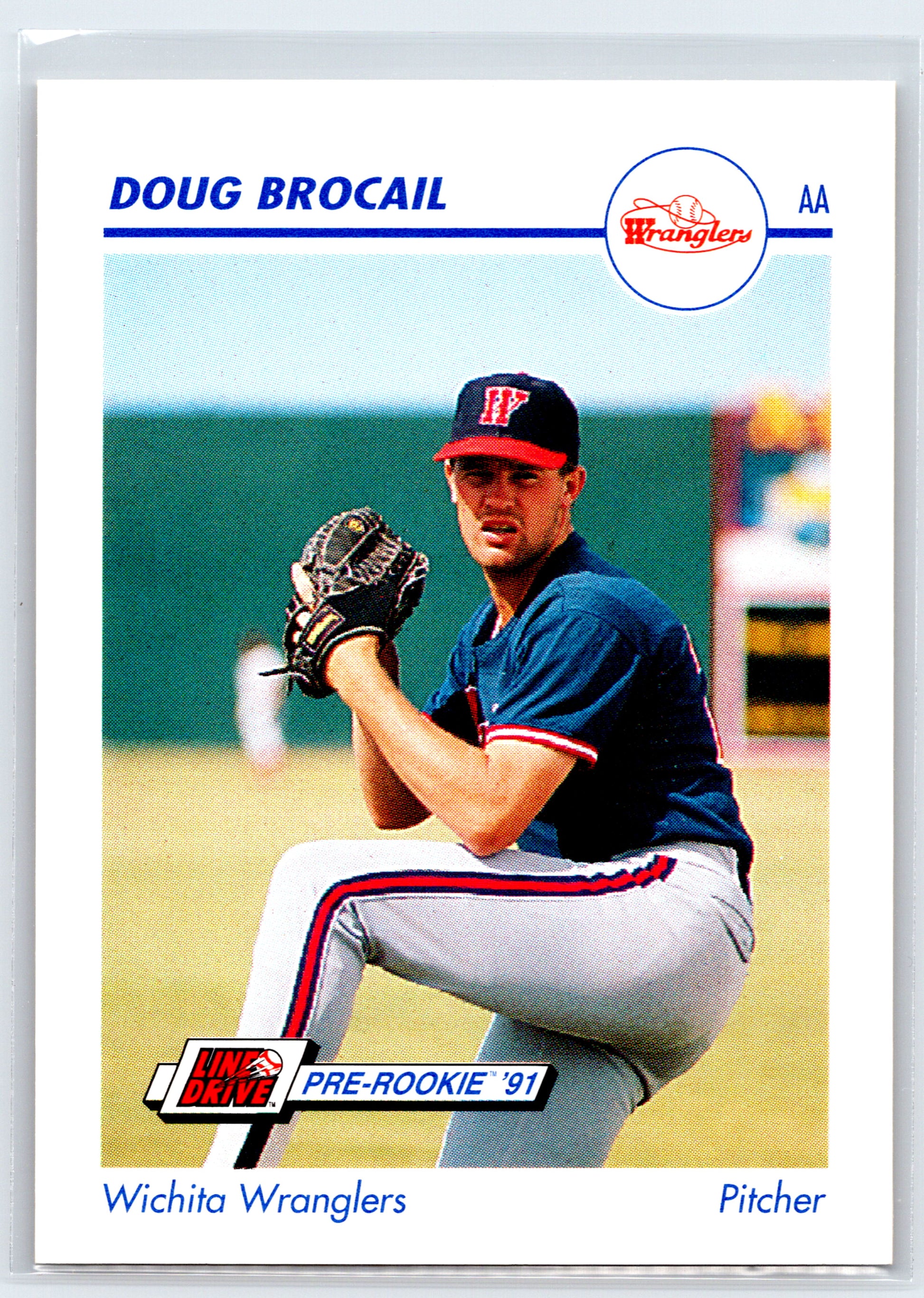 1991 Line Drive AA #602 Doug Brocail