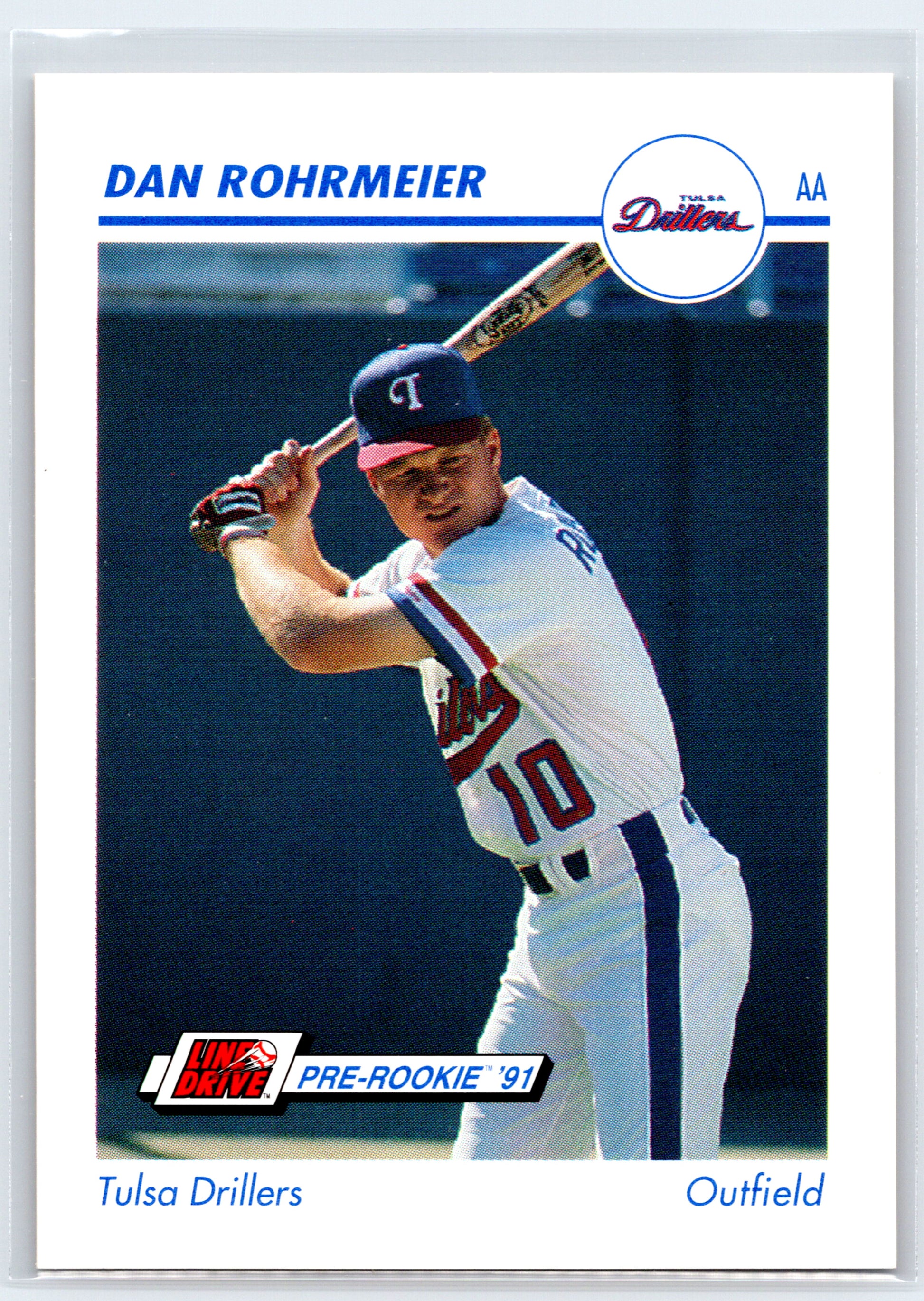 1991 Line Drive AA #593 Dan Rohrmeier