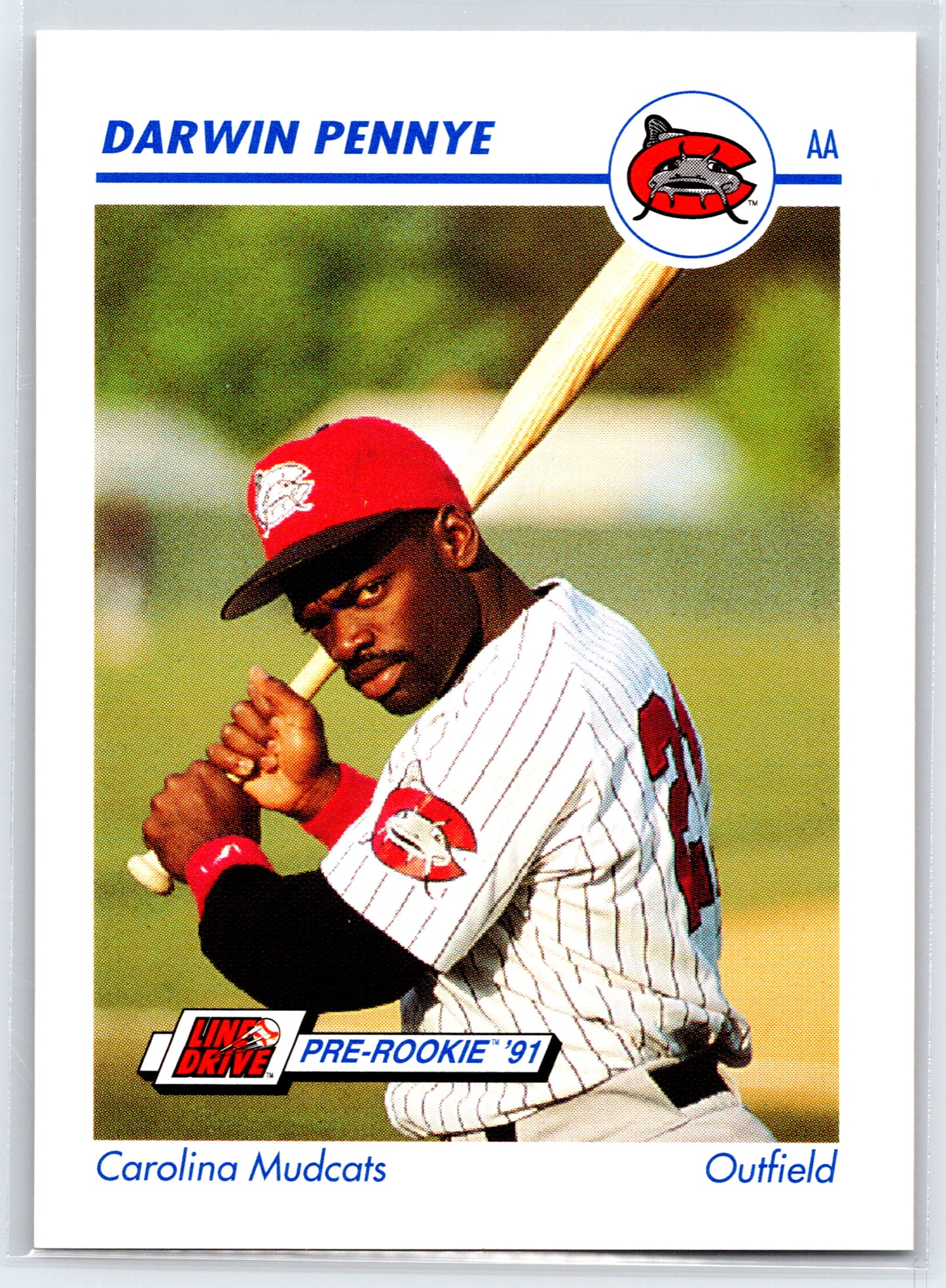 1991 Line Drive AA #114 Darwin Pennye