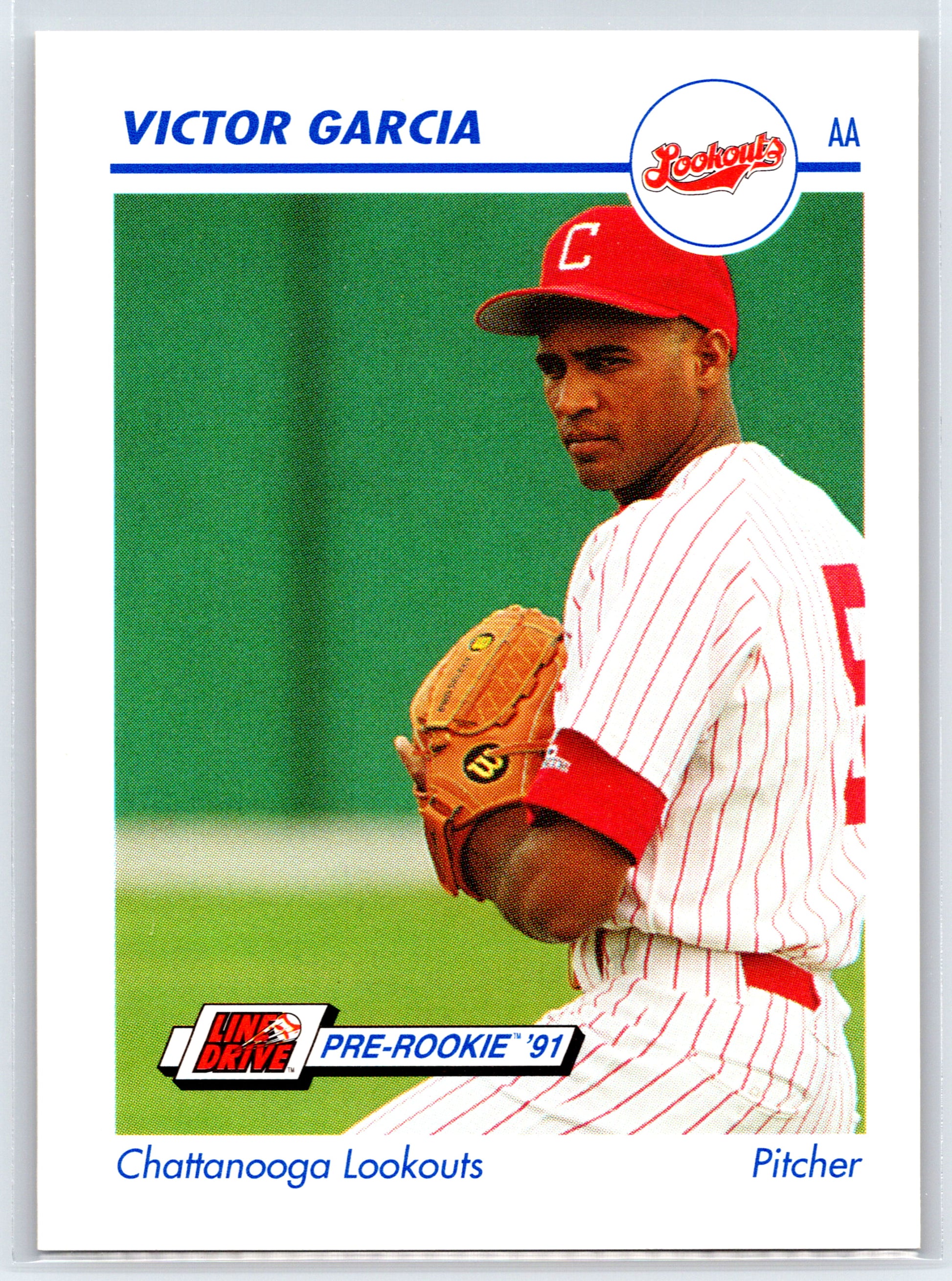 1991 Line Drive AA #159 Victor Garcia