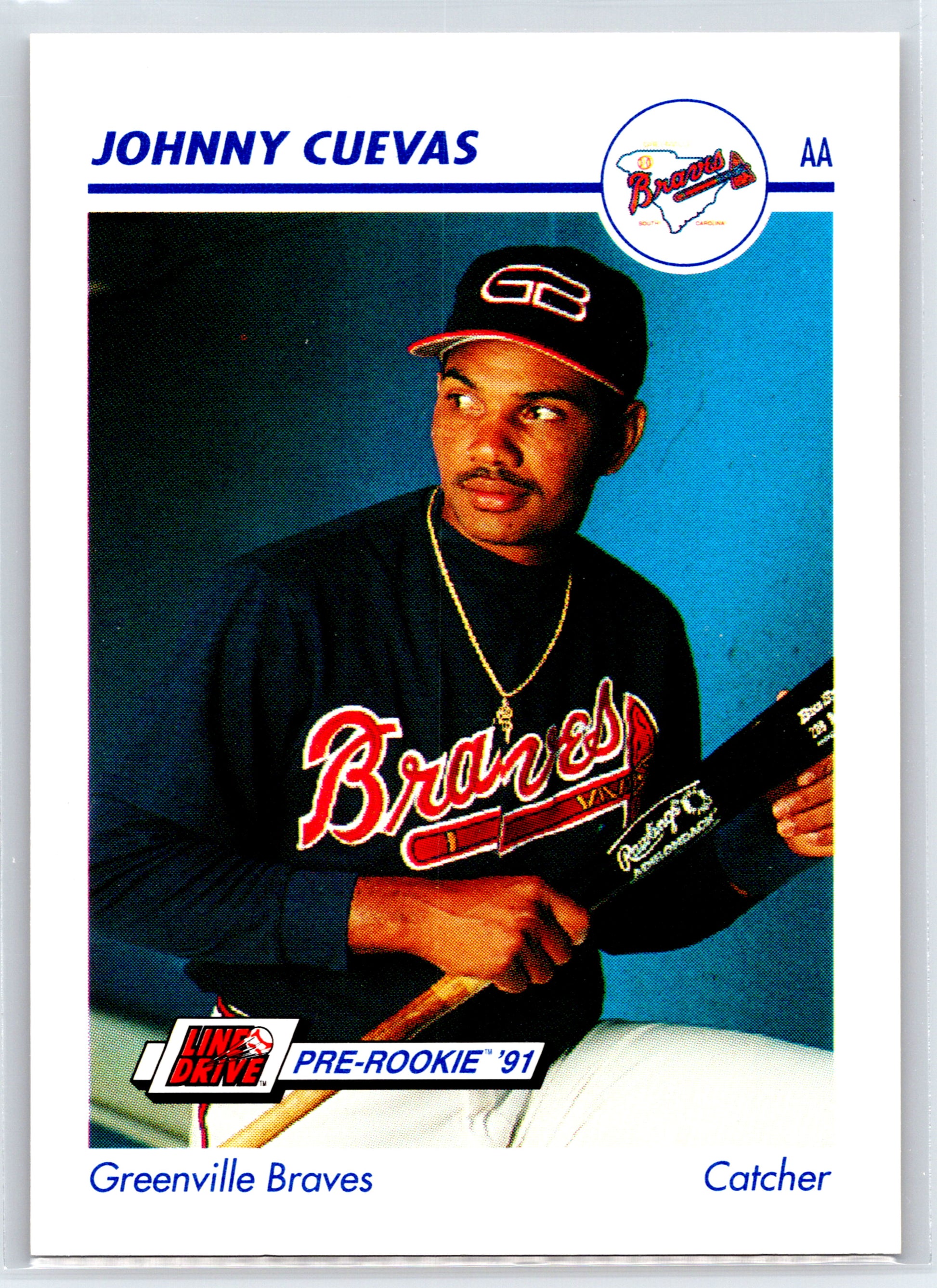 1991 Line Drive AA #205 Johnny Cuevas