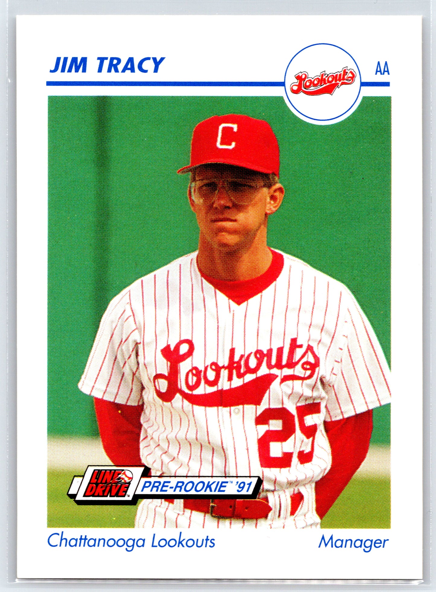 1991 Line Drive AA #174 Jim Tracy