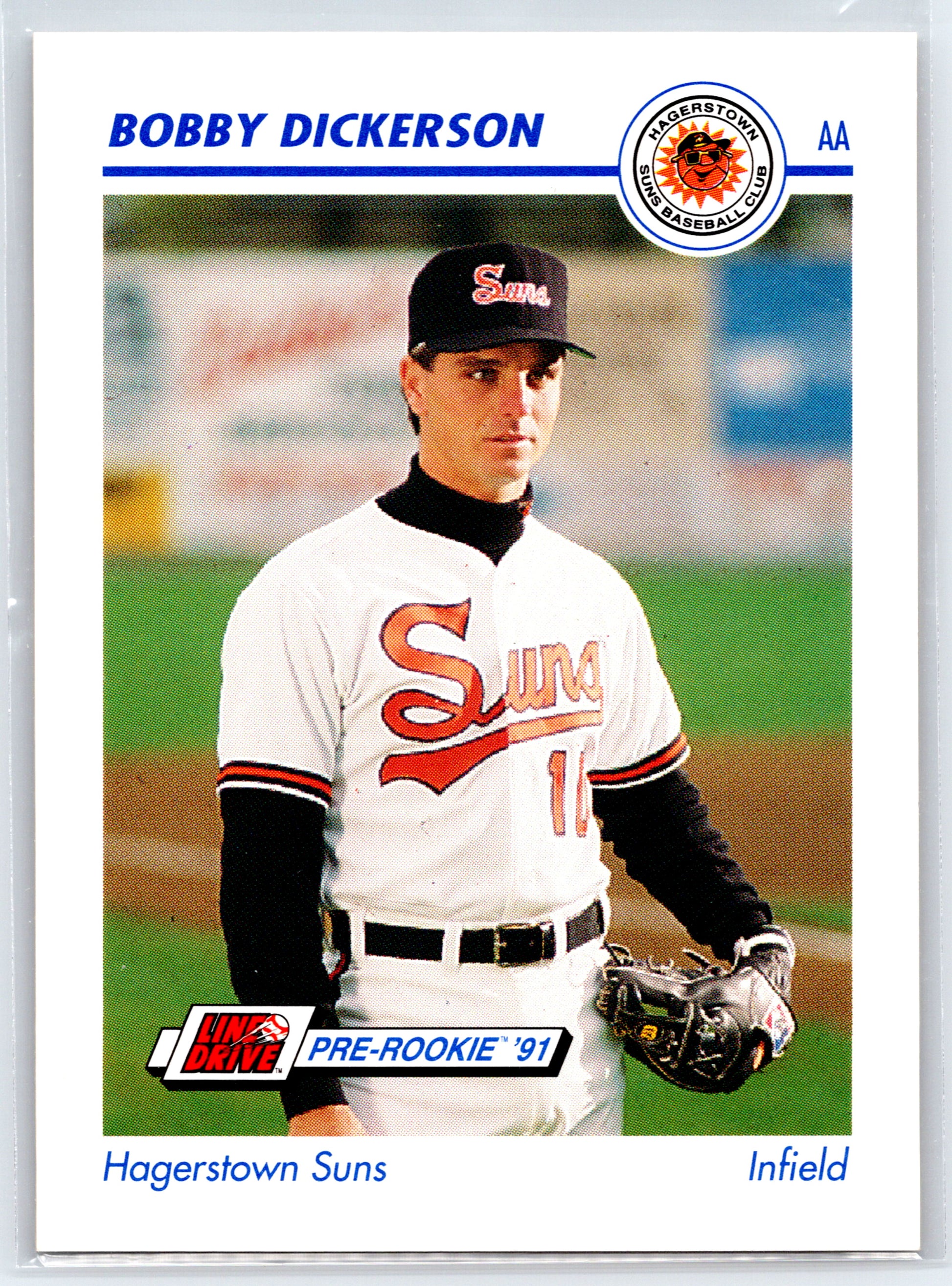 1991 Line Drive AA #229 Bobby Dickerson