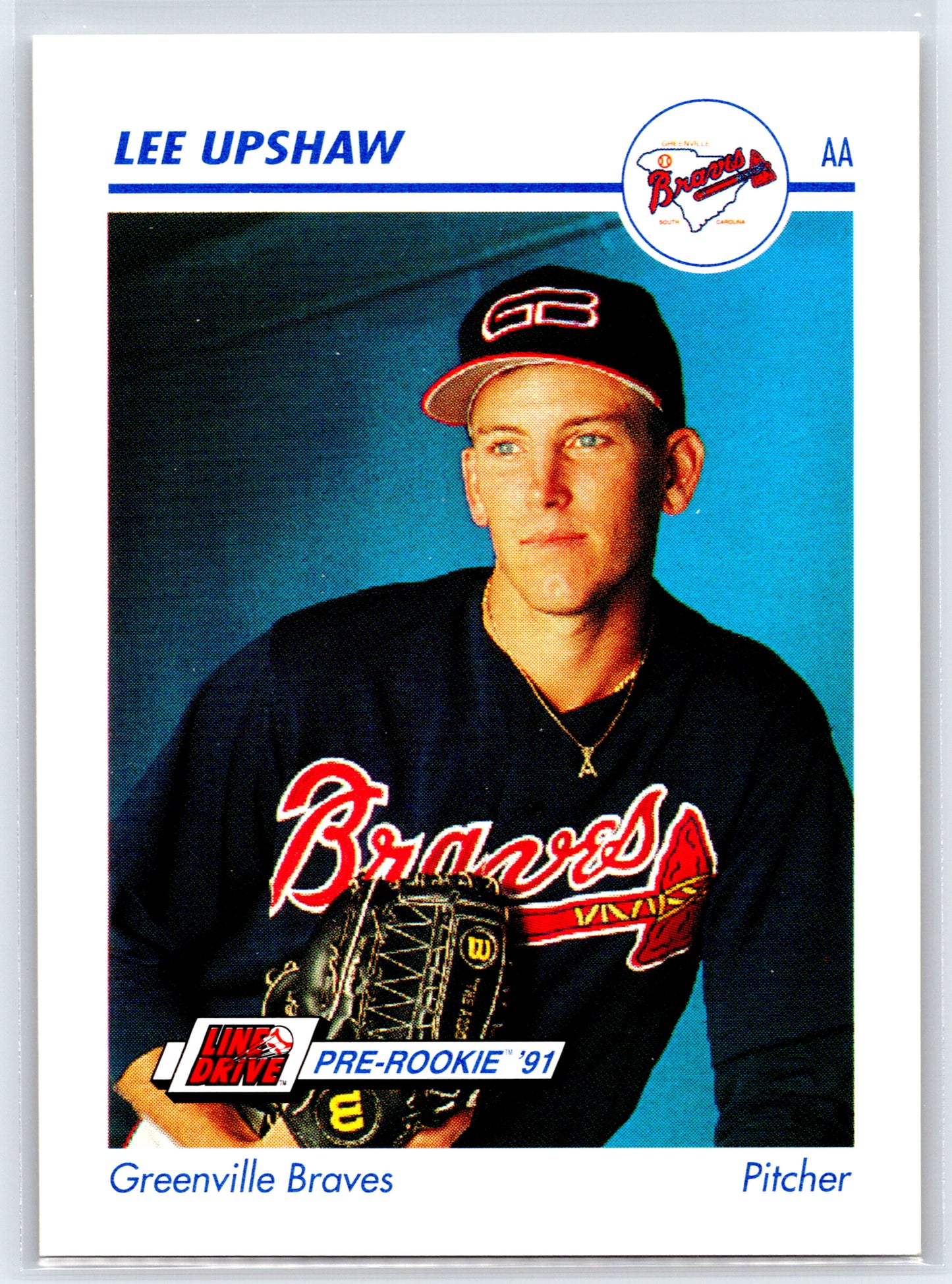 1991 Line Drive AA #220 Lee Upshaw