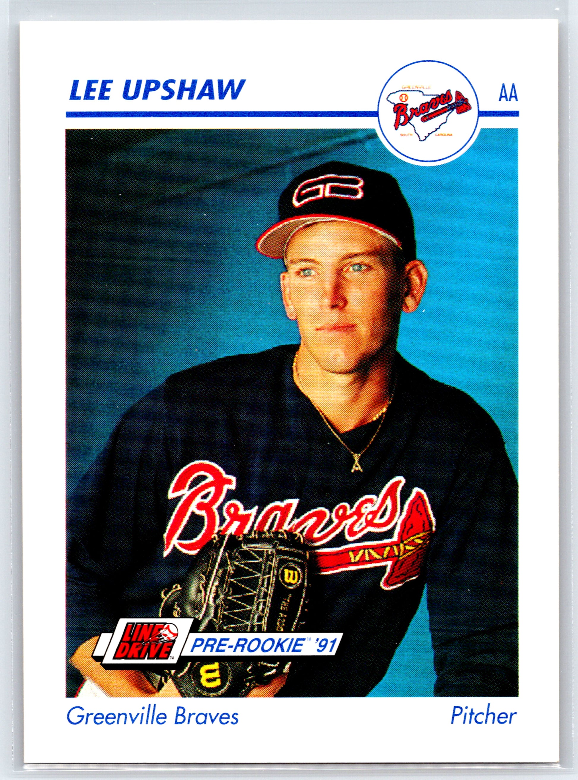 1991 Line Drive AA #220 Lee Upshaw