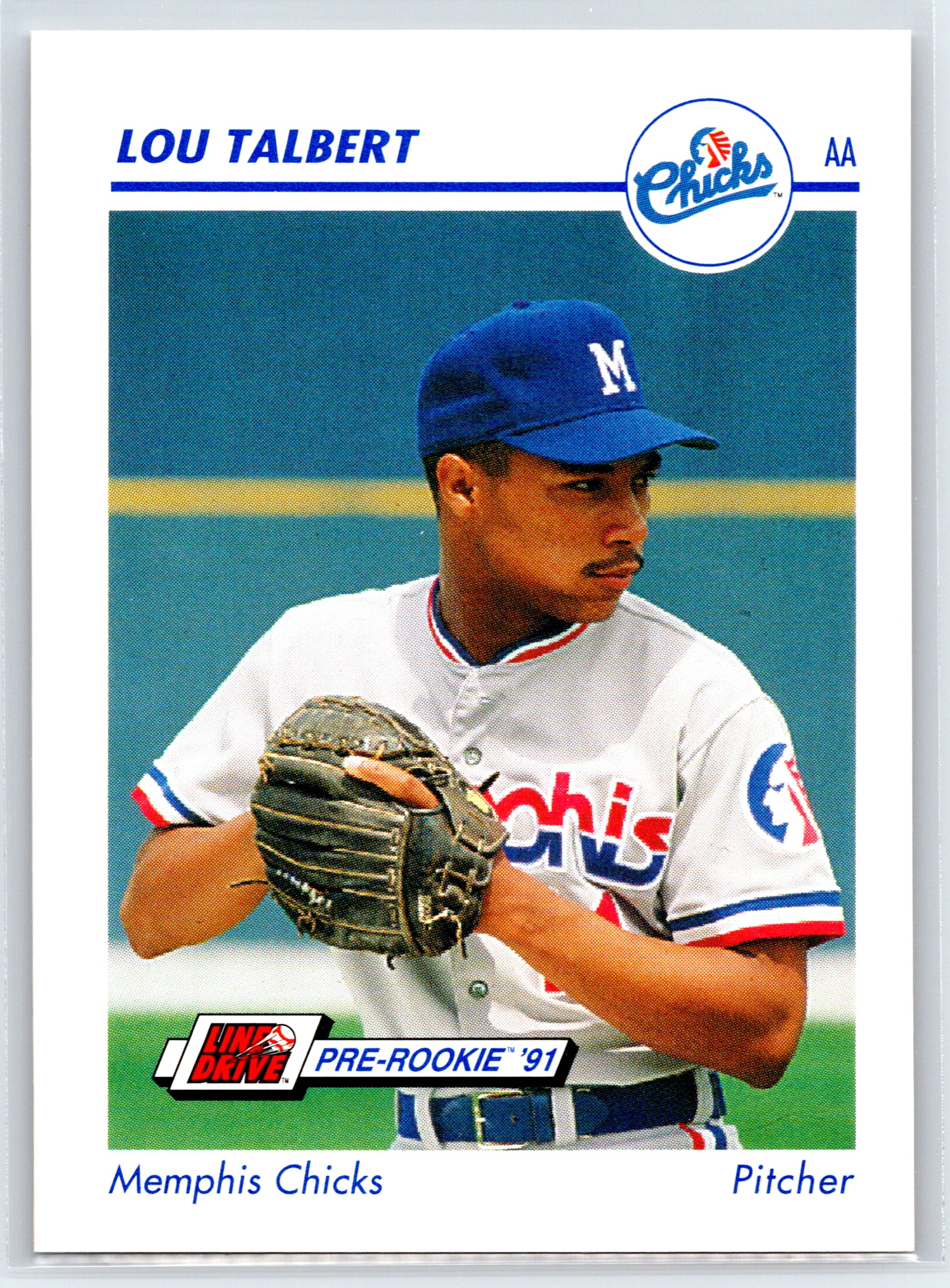 1991 Line Drive AA #419 Lou Talbert