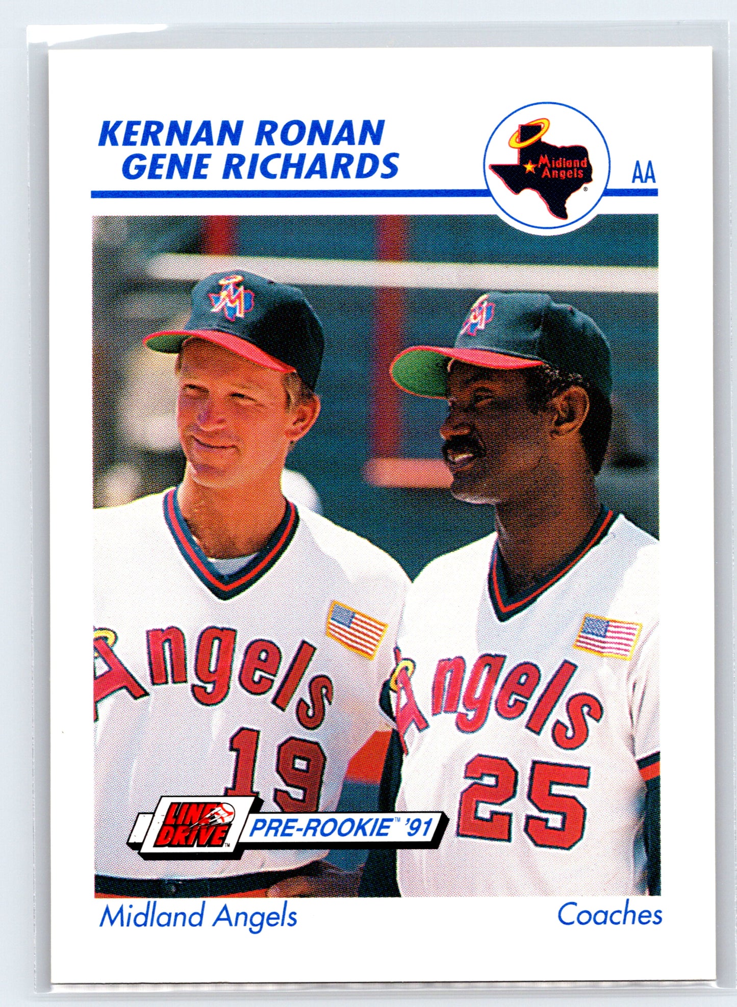 1991 Line Drive AA #450 Kernan Ronan / Gene Richards