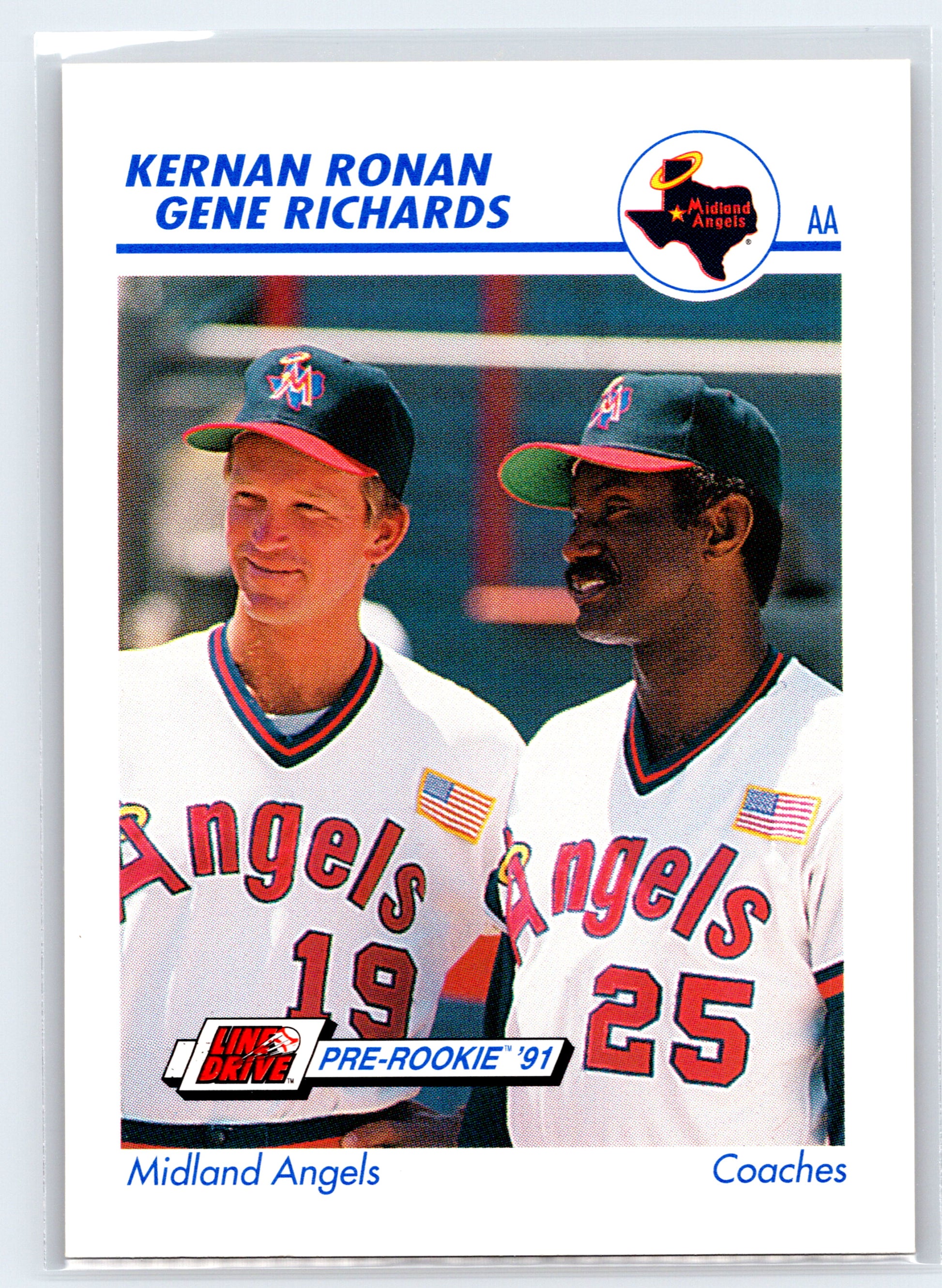 1991 Line Drive AA #450 Kernan Ronan / Gene Richards