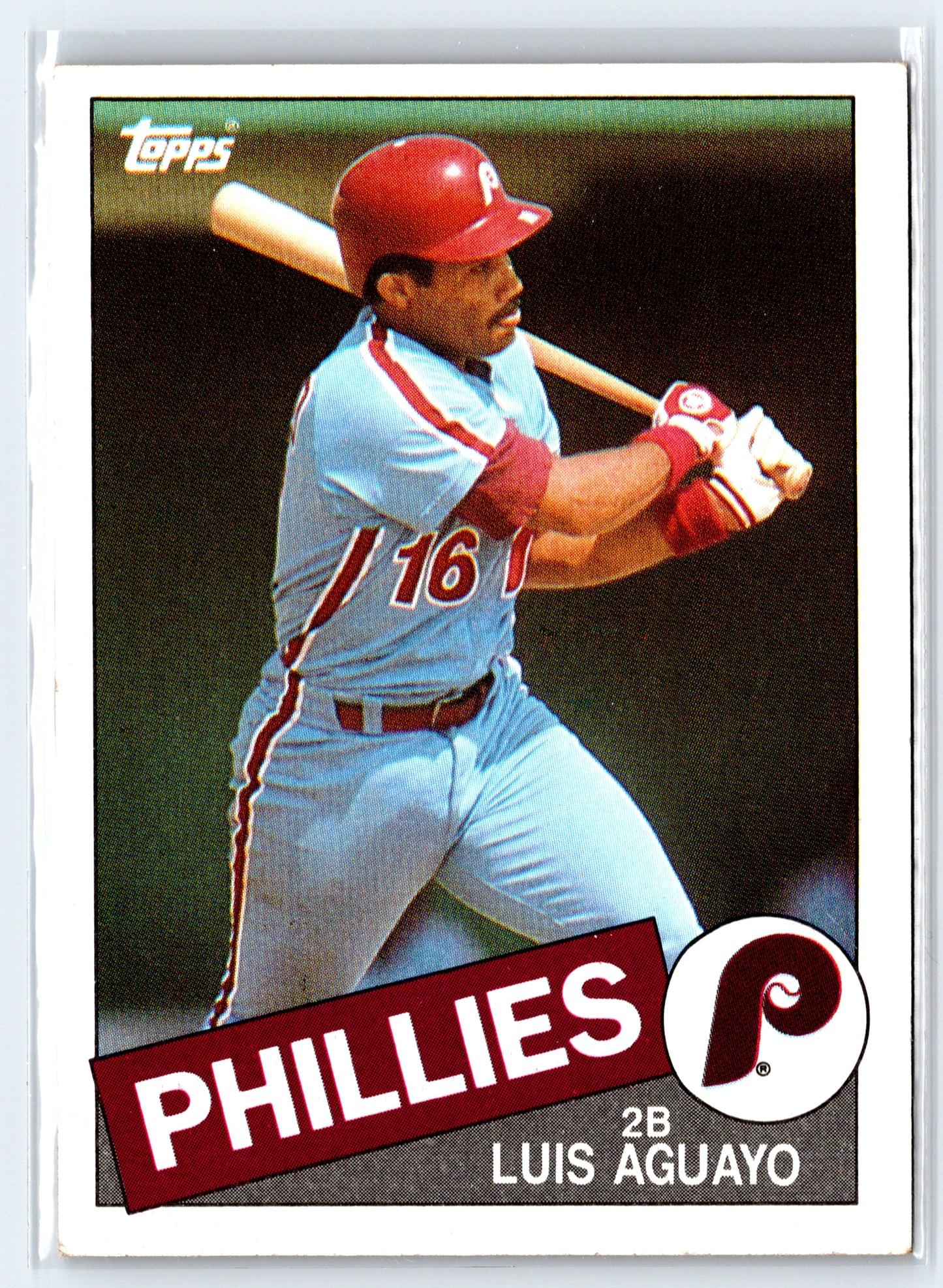 1985 Topps #663 Luis Aguayo