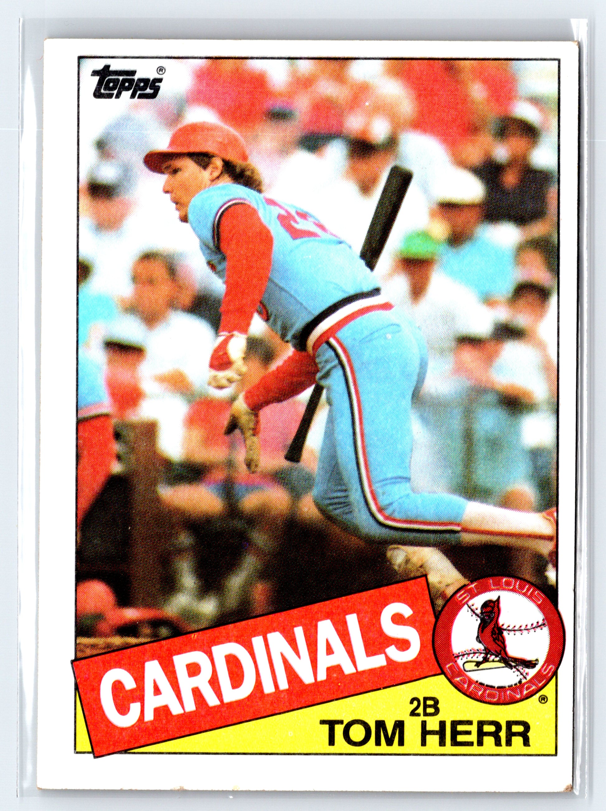 1985 Topps #113 Tom Herr