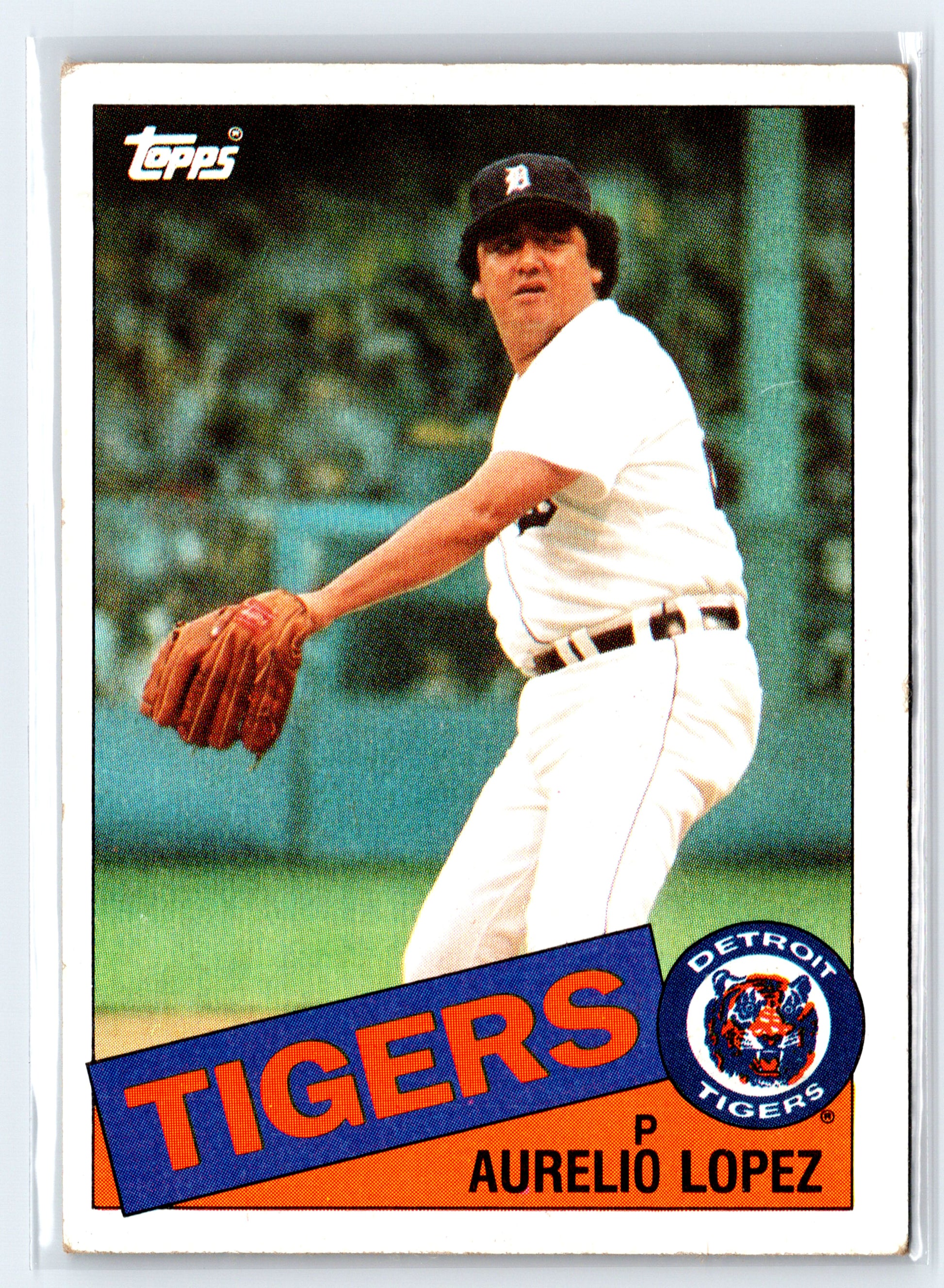 1985 Topps #539 Aurelio Lopez