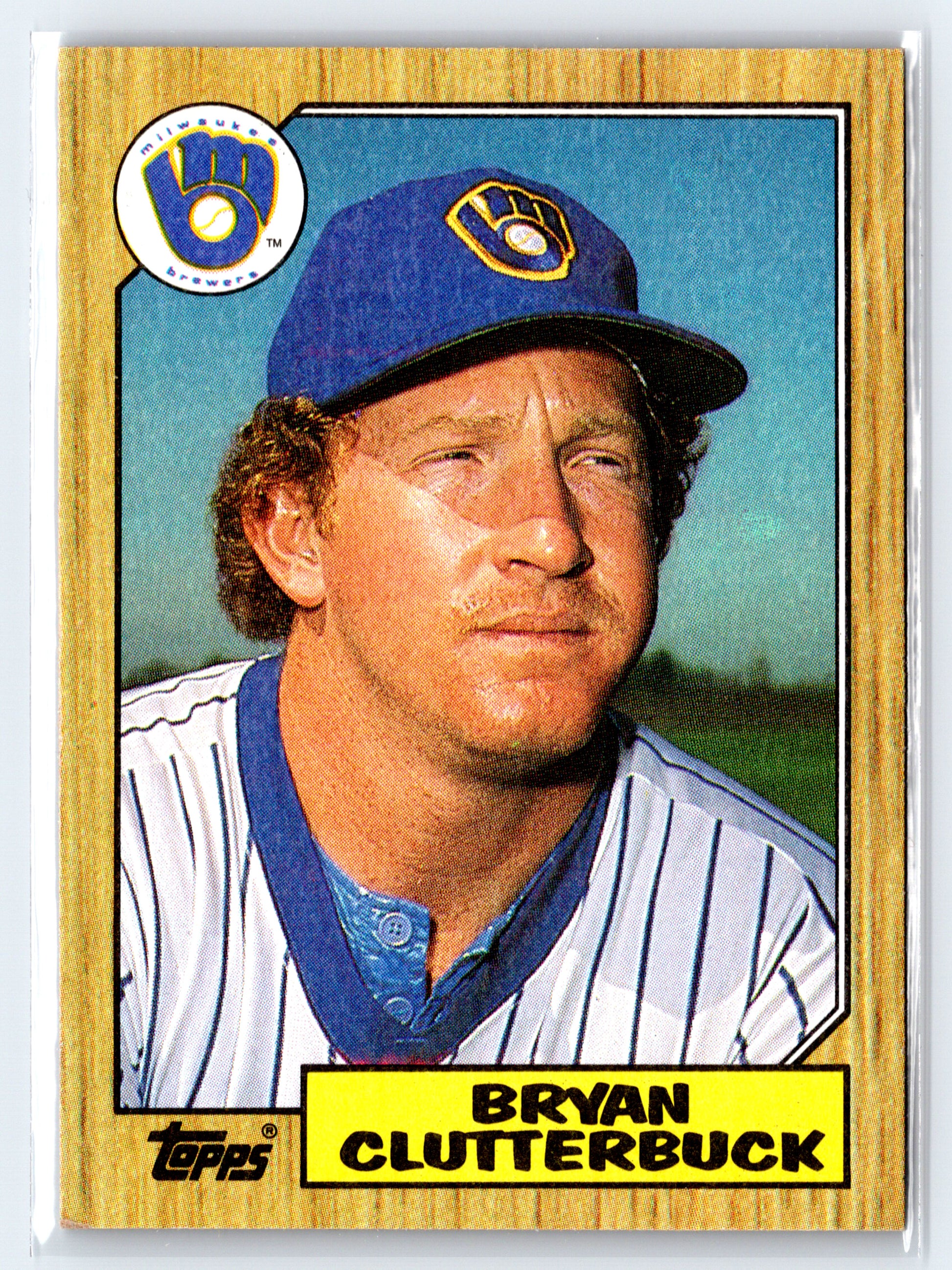 1987 Topps #562 Bryan Clutterbuck