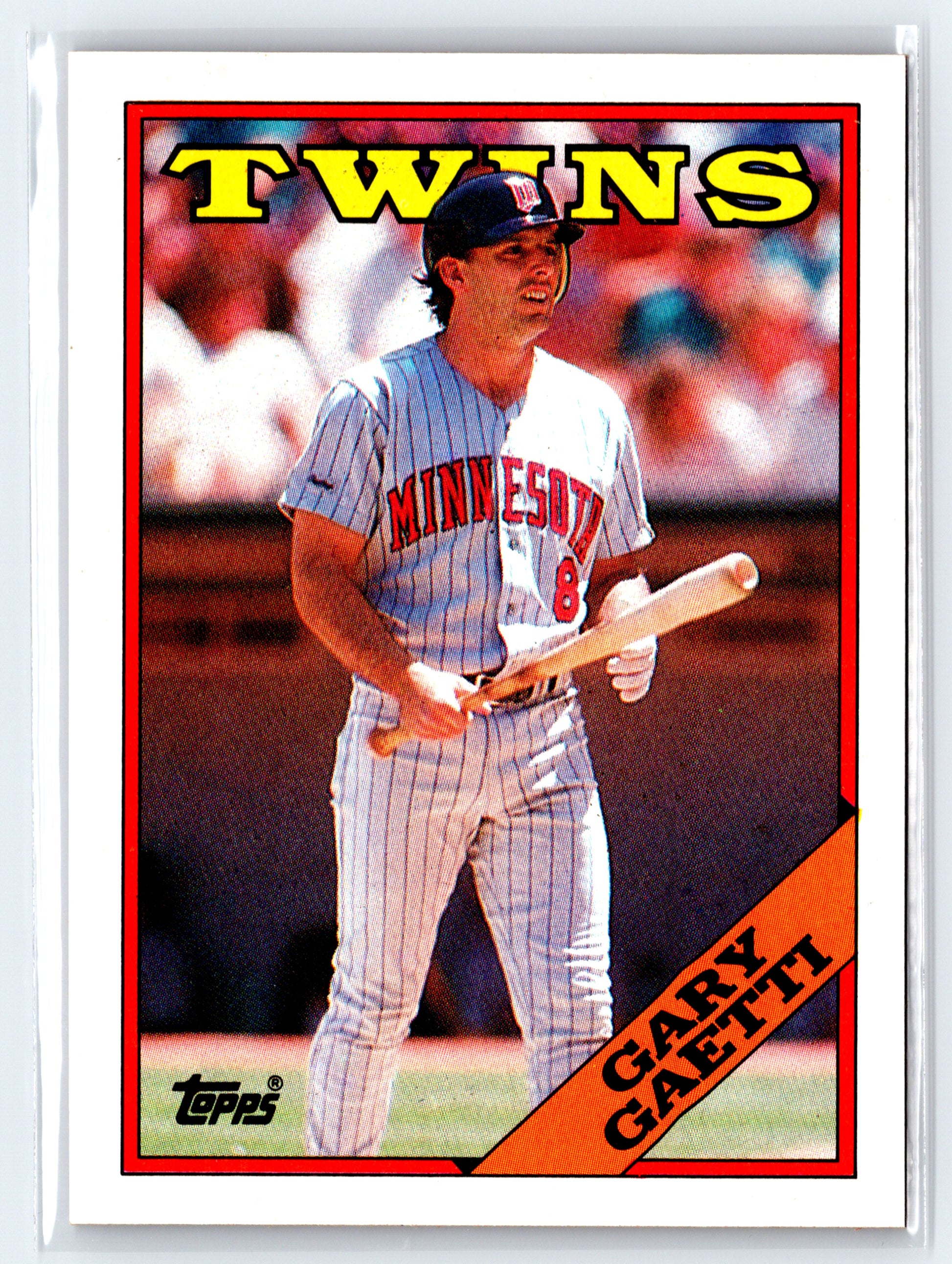 1988 Topps #578 Gary Gaetti