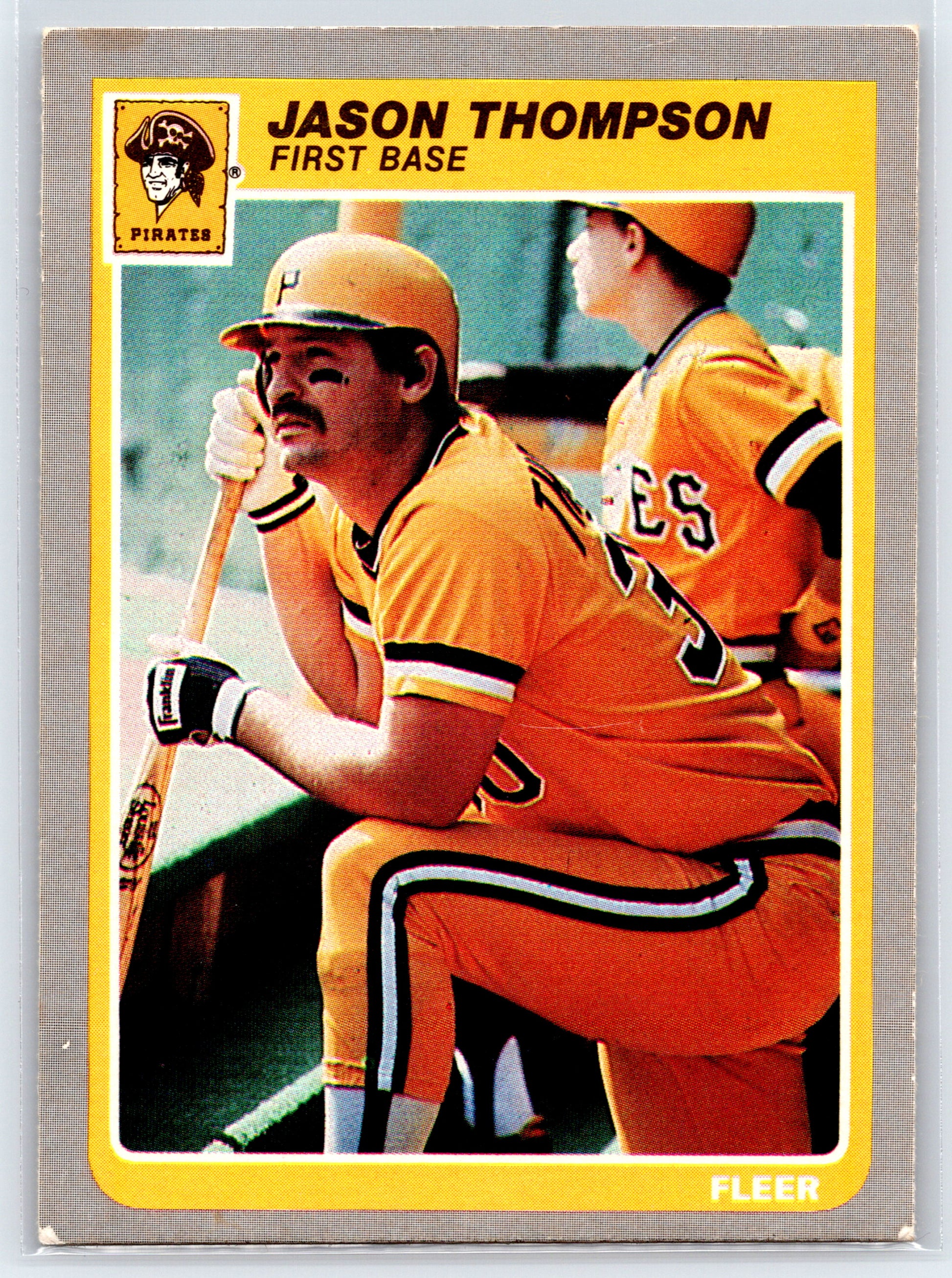 1985 Fleer #478 Jason Thompson
