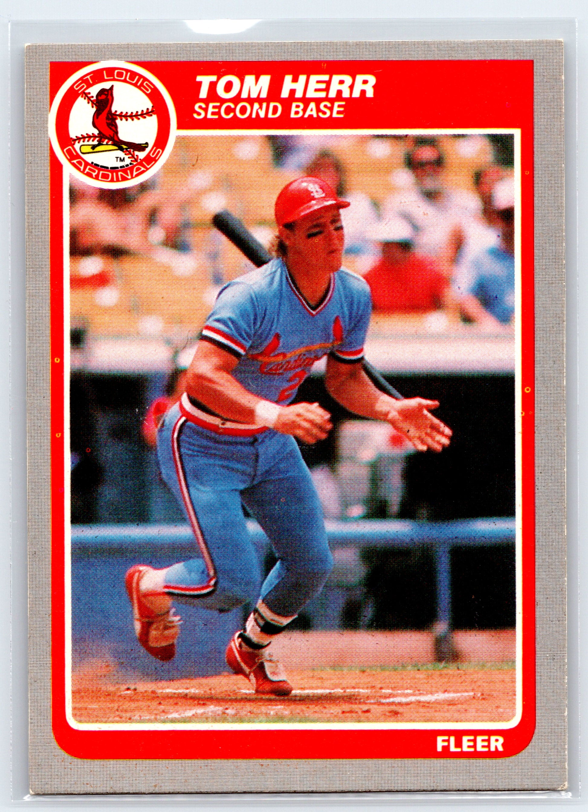 1985 Fleer #226 Tom Herr
